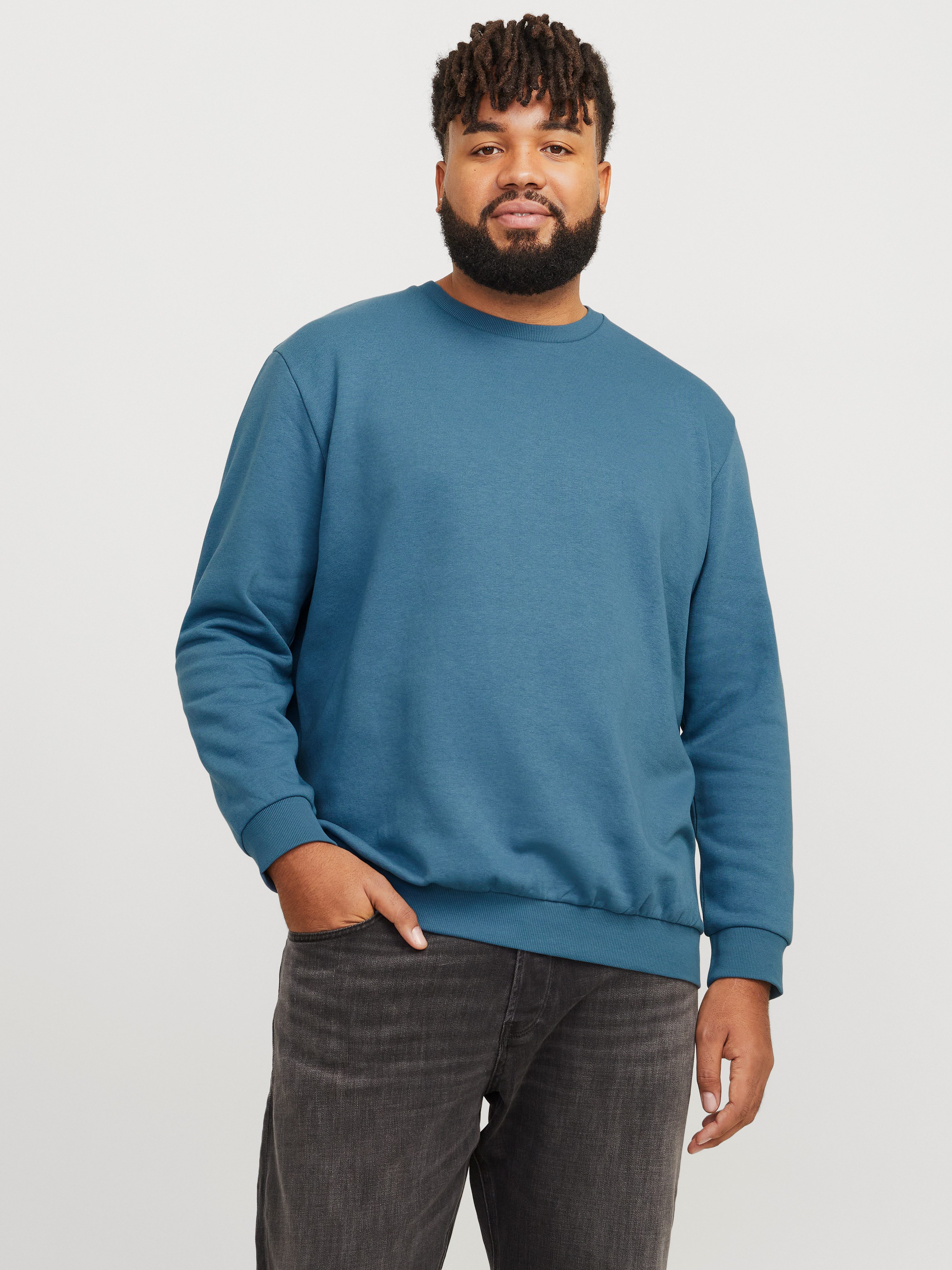 Jack & Jones PlusSize Sweatshirt JJEBRADLEY SWEAT CREW NOOS PLS