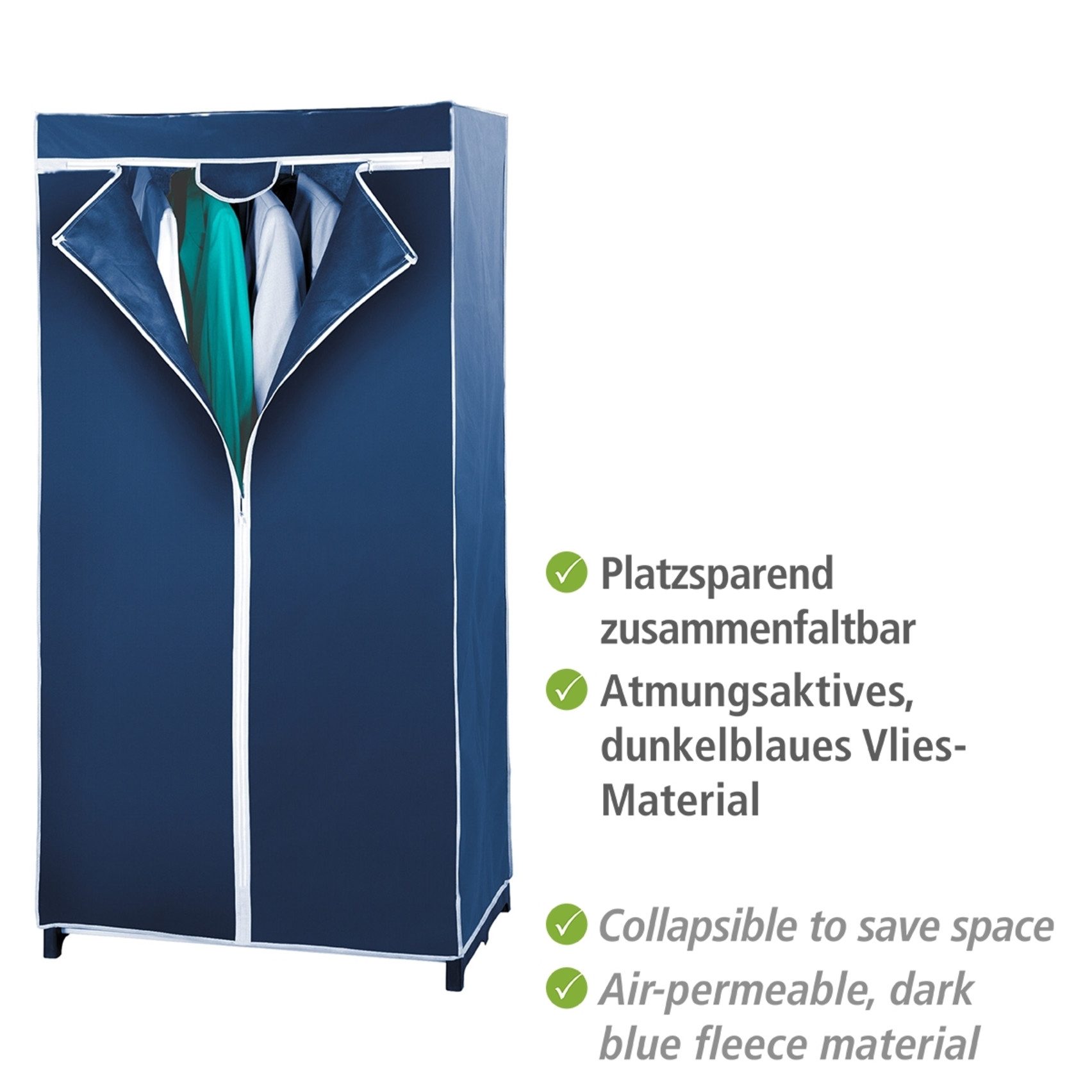 WENKO Stofkast Modell Air Afmeting (b x h x d): 75 x 150 x 50 cm