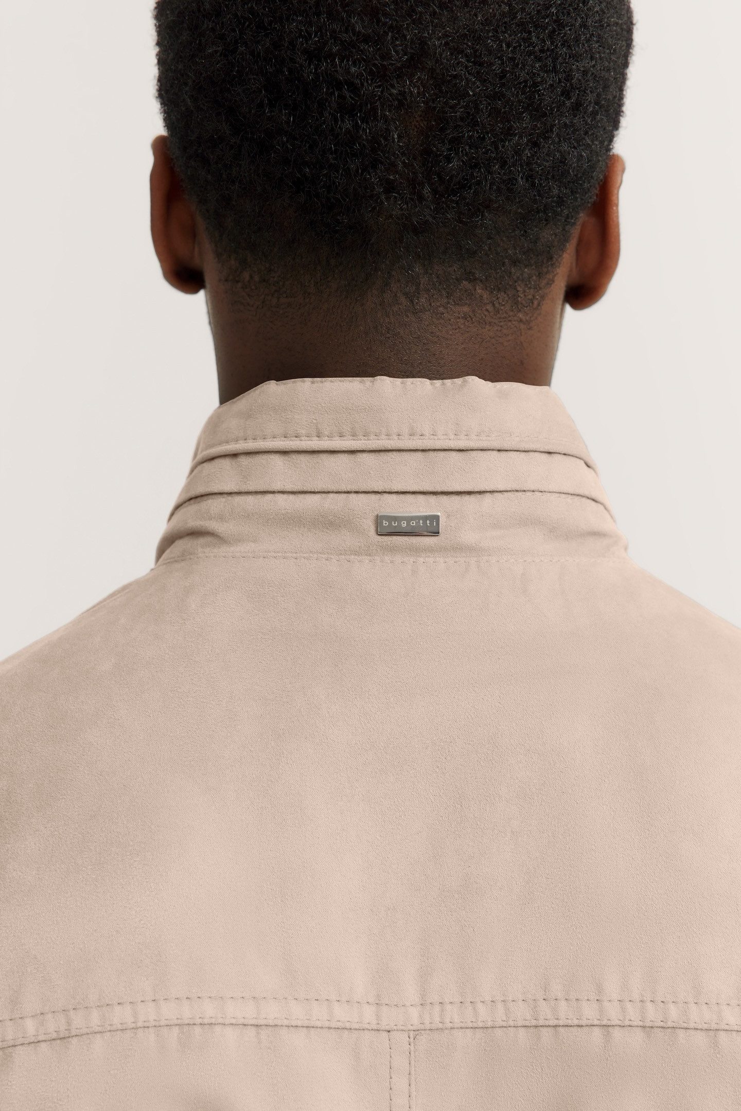 Bugatti Blouson van hoogwaardig materiaal