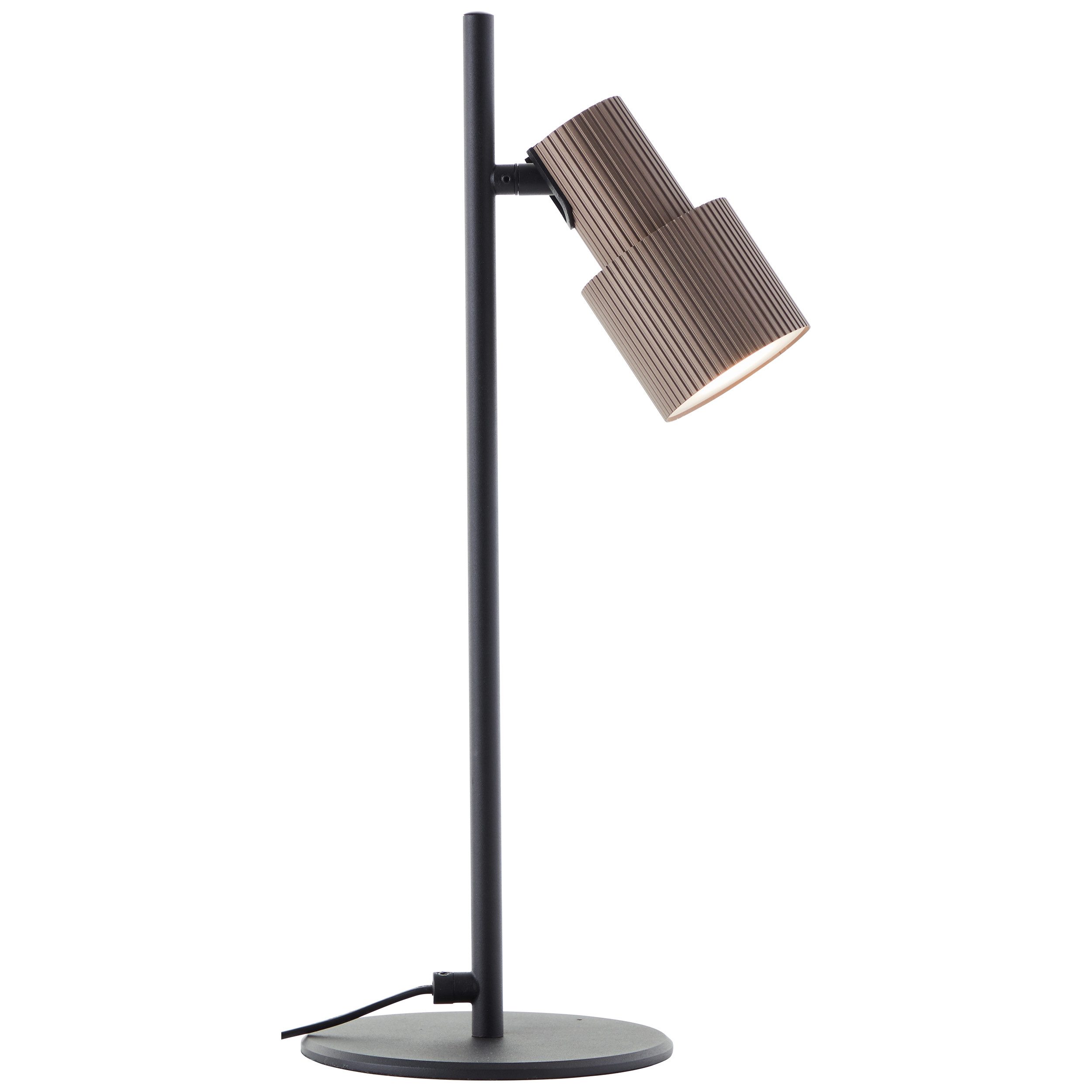 Brilliant Leuchten Tafellamp Cadiz 42 x 15 x 23 cm, gu10 fitting, draaibaar, aluminium