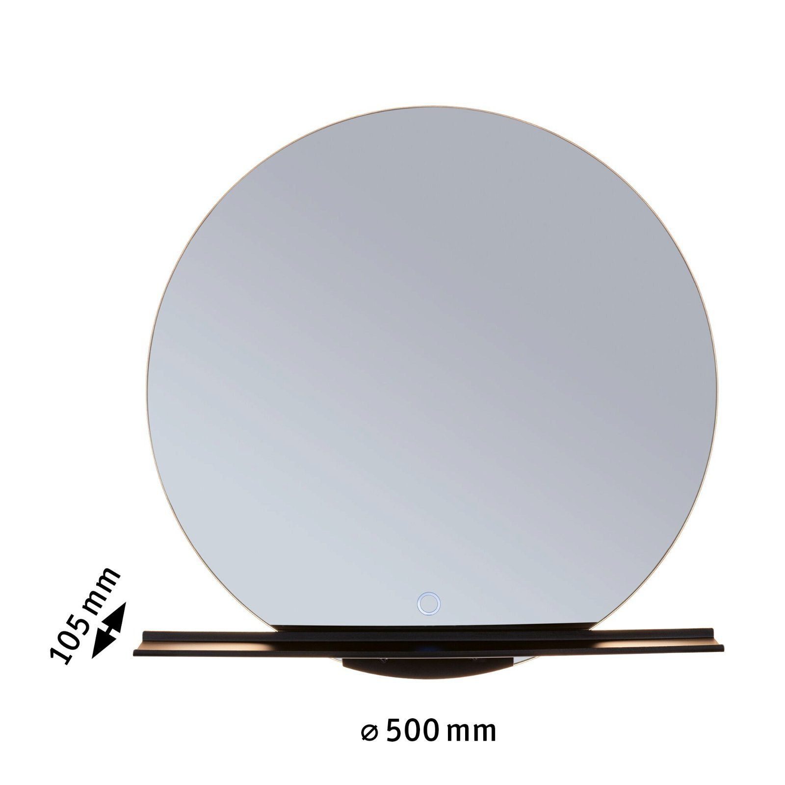 Paulmann Led-wandlamp Spiegel Miro rond IP44 11W 500mm 230V