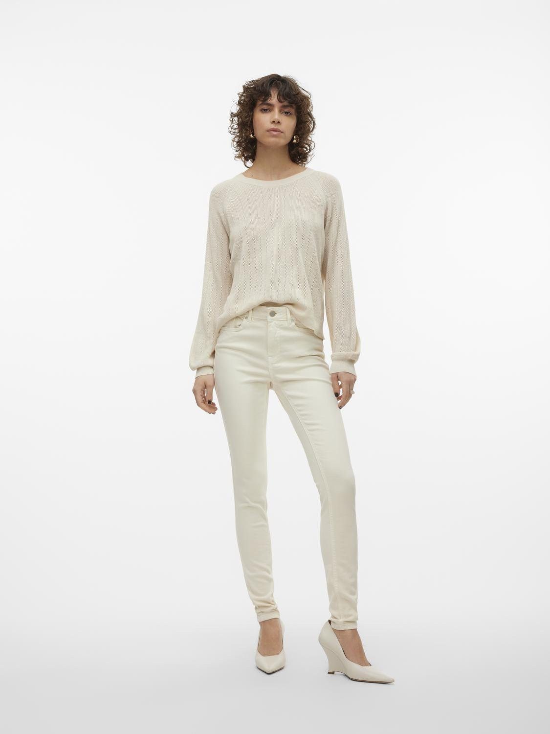 Vero Moda Skinny fit jeans VMFLASH MR SKINNY JEANS COLOR GA NOOS