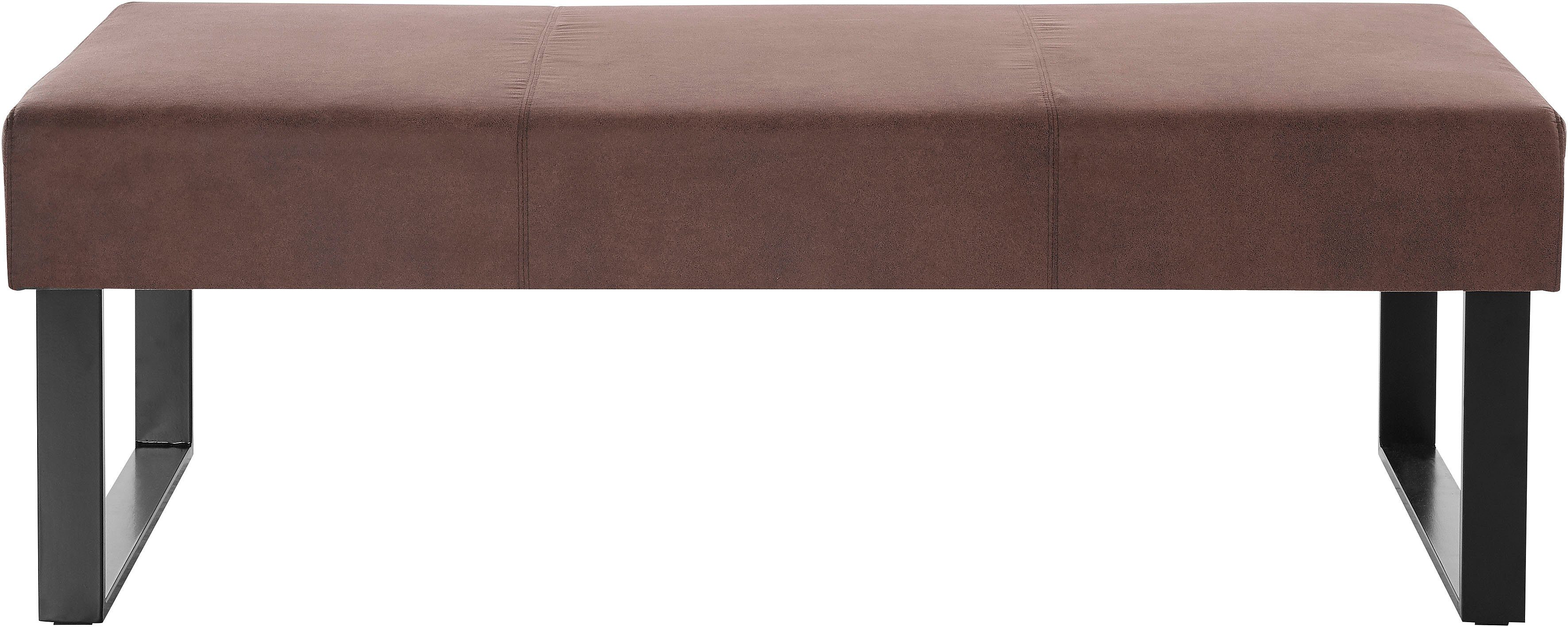 Home affaire Zitbank Oliver Breedte 140 cm, met metalen frame