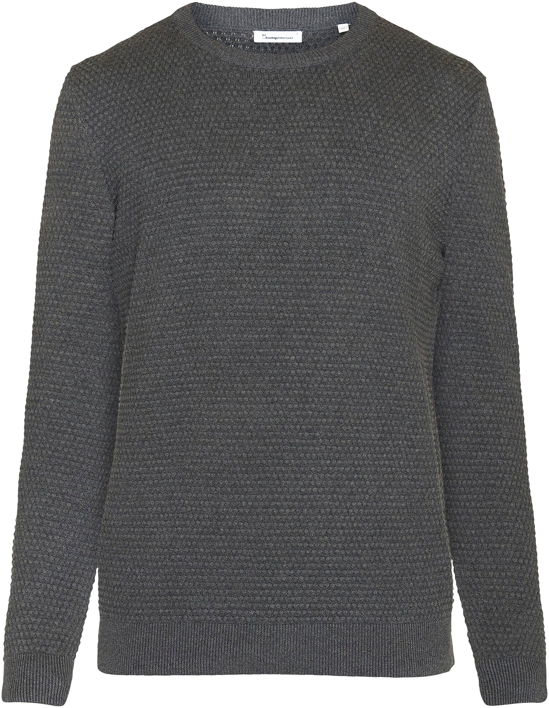 KnowledgeCotton Apparel Trui met ronde hals VAGN regular