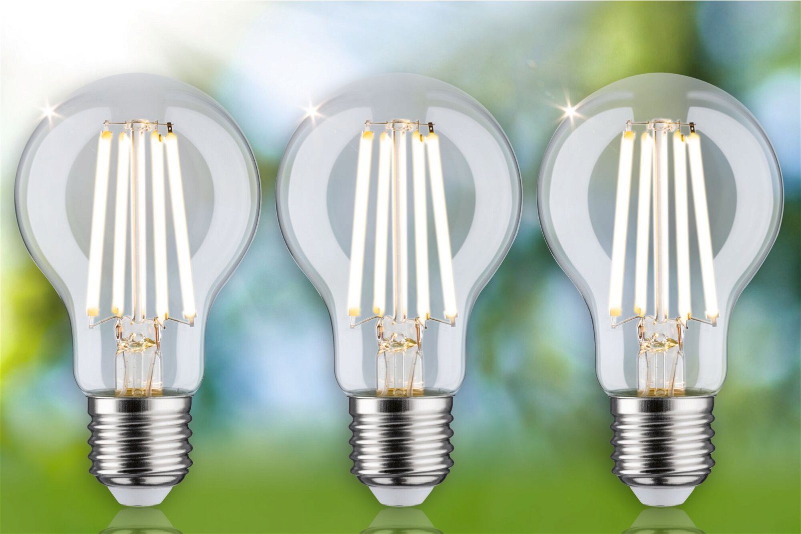 Paulmann Led-verlichting Eco-Line 3-pack AGL 840lm 4W 3000K helder 230V