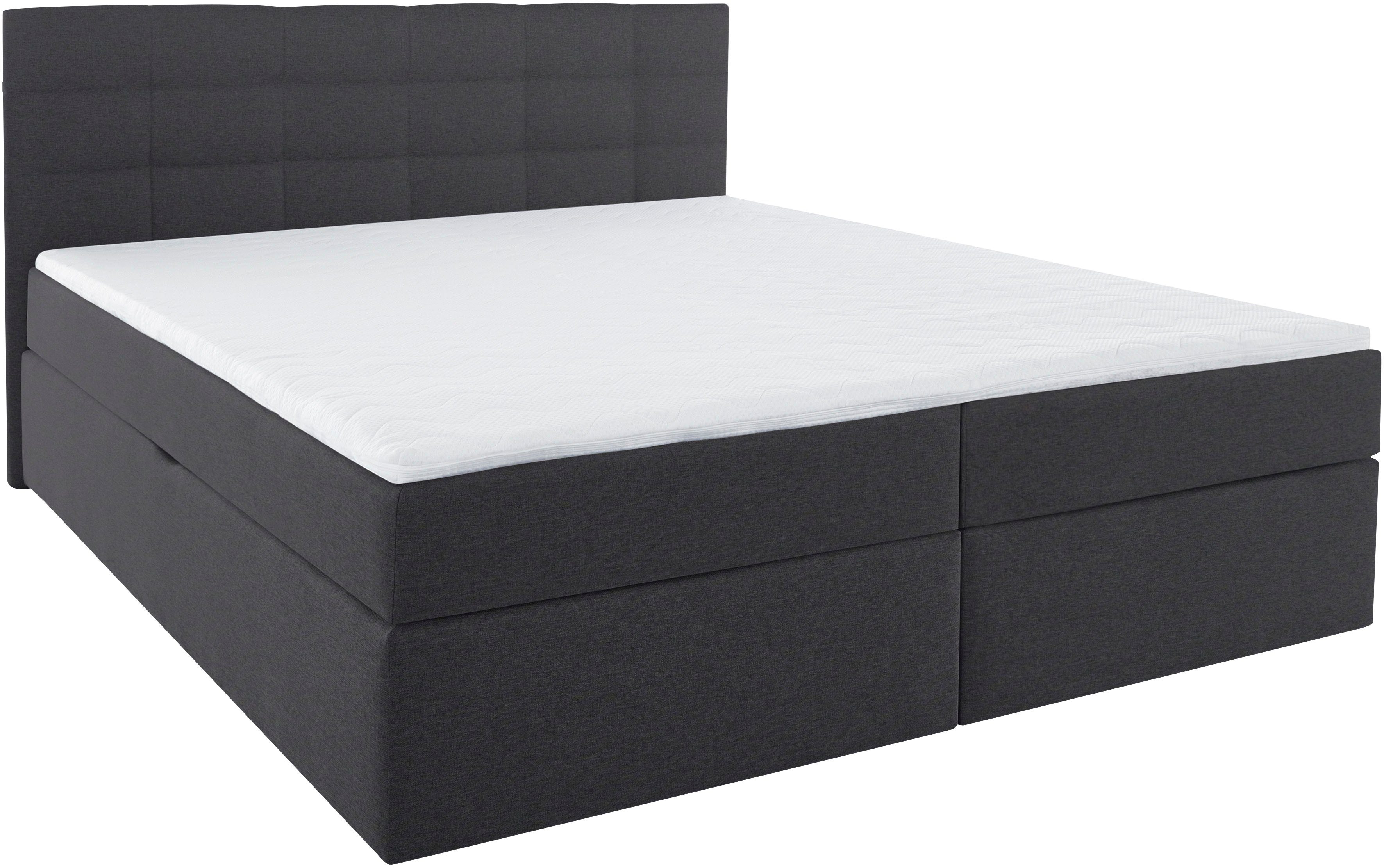 INOSIGN Boxspring OVALO optioneel met bedbox, verkrijgbaar in h2, h3 & h4