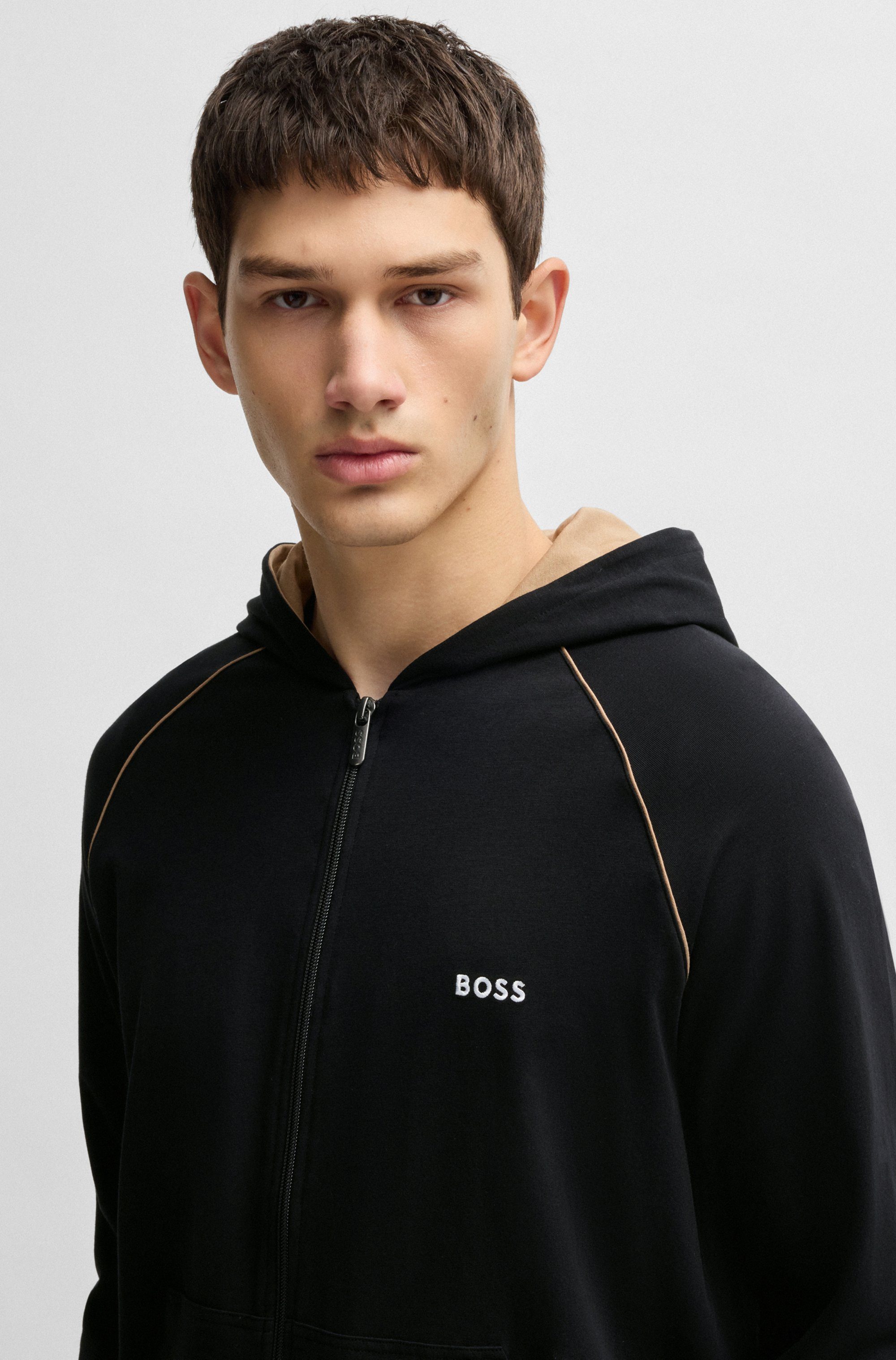 BOSS Capuchonsweatvest Mix&Match Jacket H