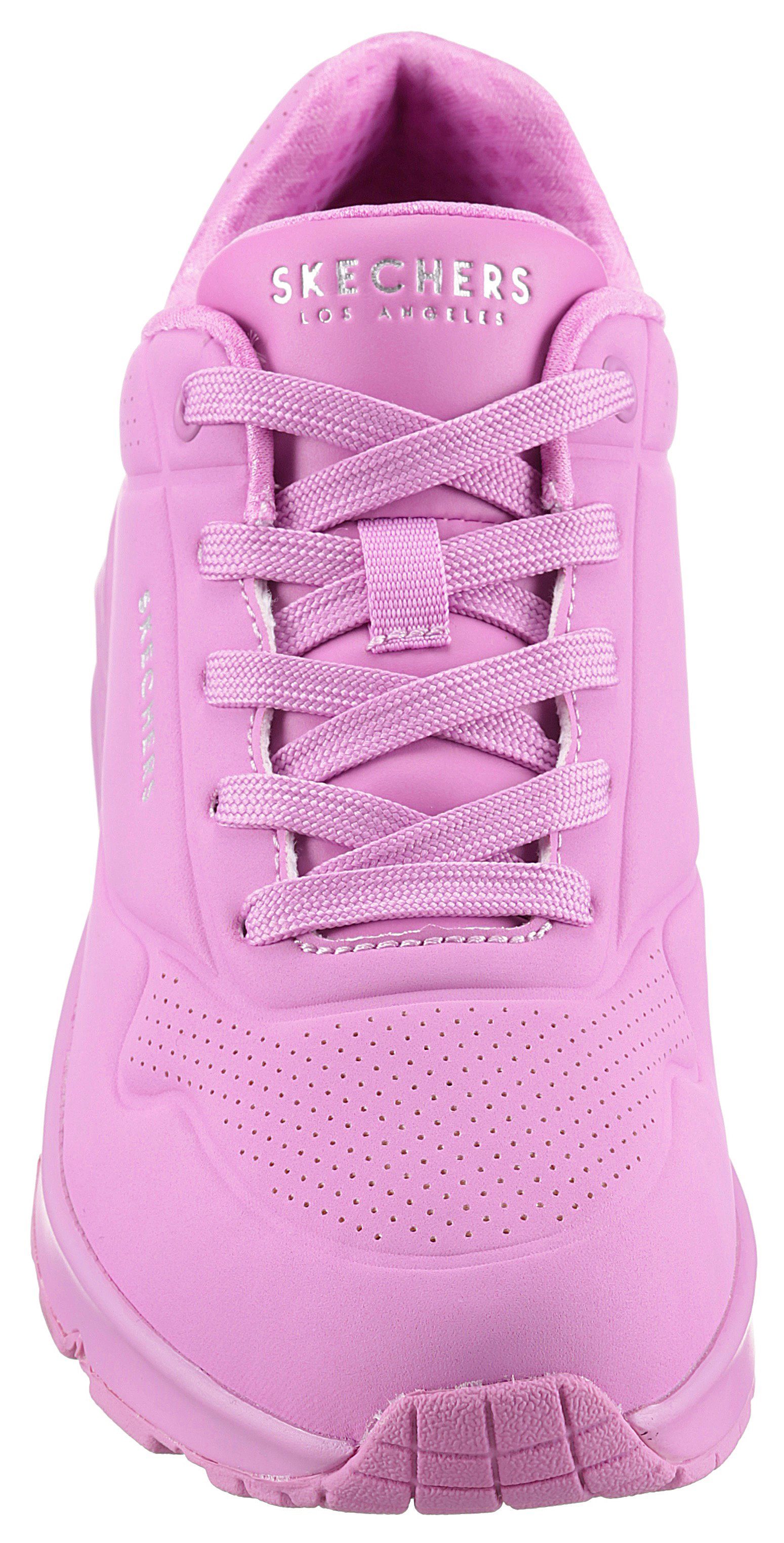 Skechers Sneakers Street Uno - Stand on Air Vrijetijdsschoen, lage schoen, veterschoen met memory foam