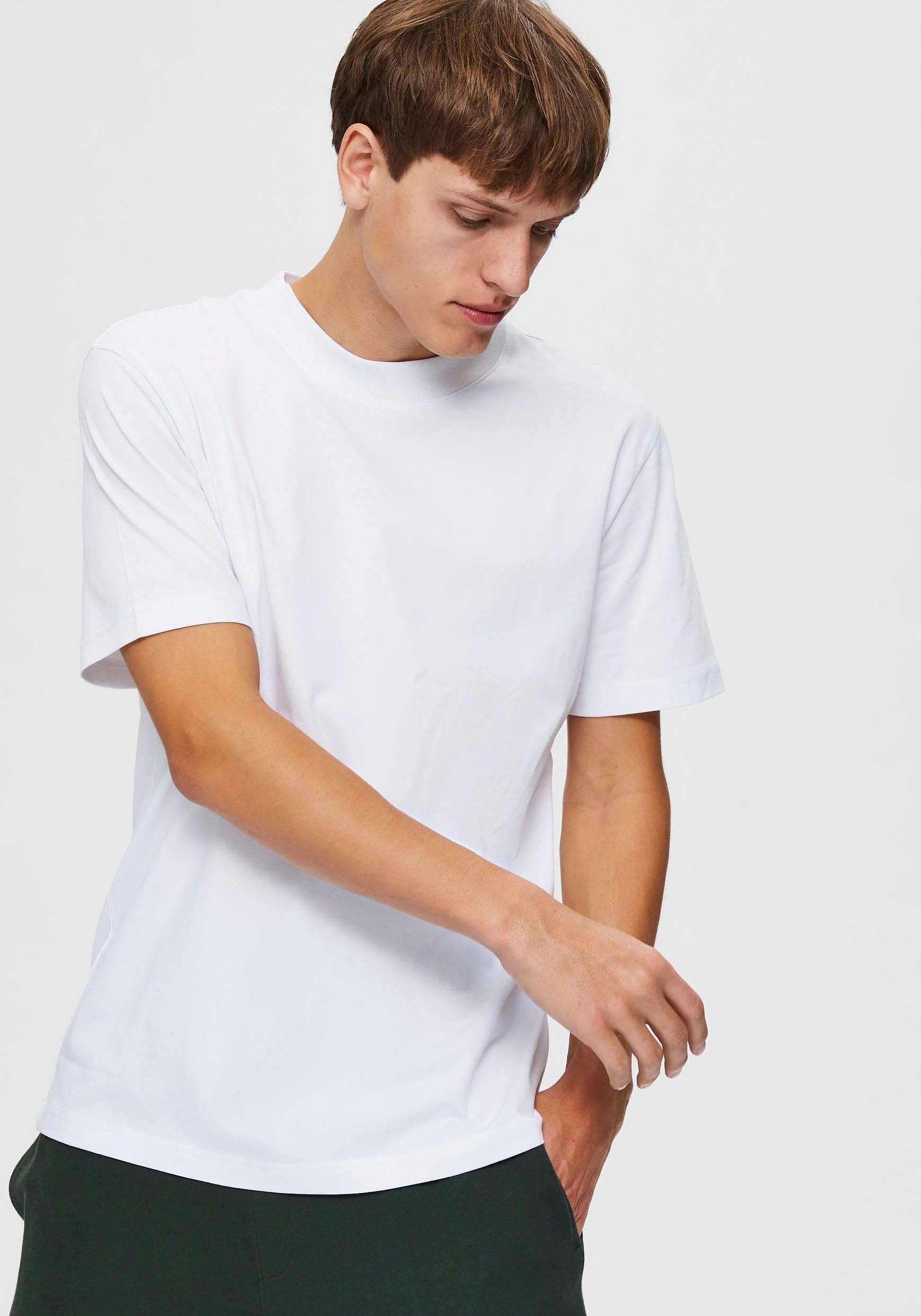 SELECTED HOMME Shirt met ronde hals SE T-Shirt