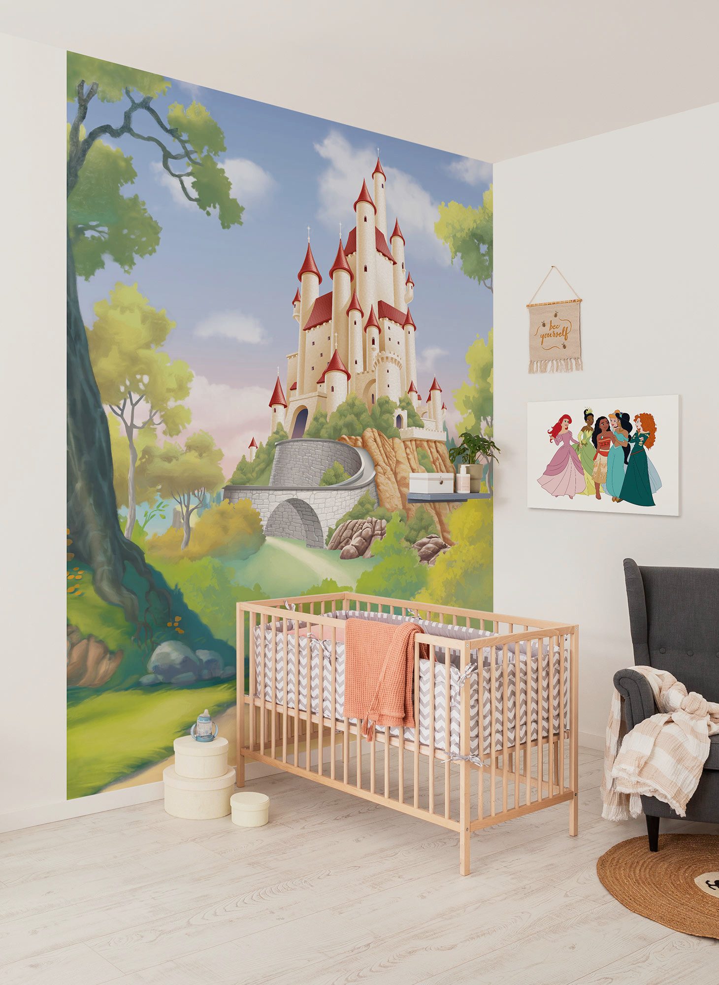Komar Kinderbehang Disney Princess Snow White Castle (1 stuk)
