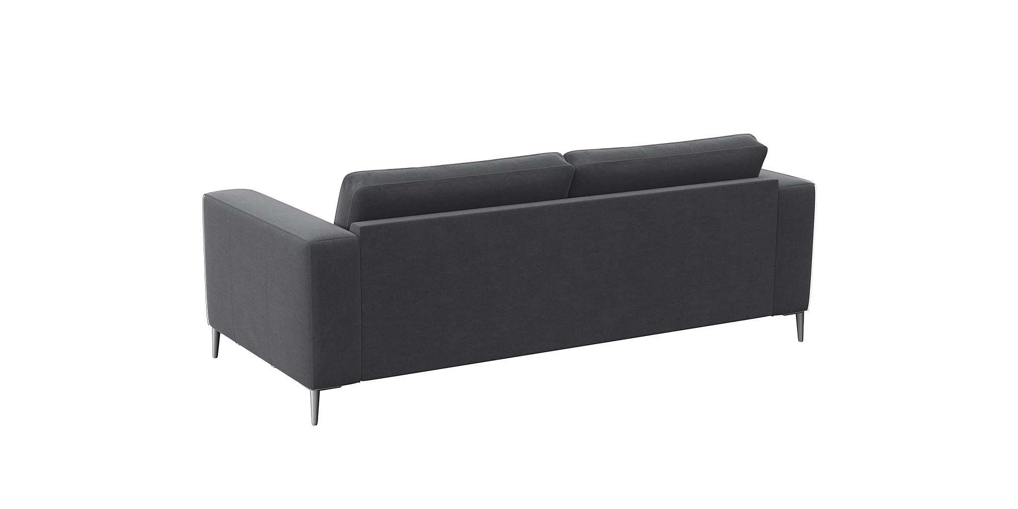 FLEXLUX 2,5-zitsbank Fiore, super zitcomfort door koudschuim in de zitting
