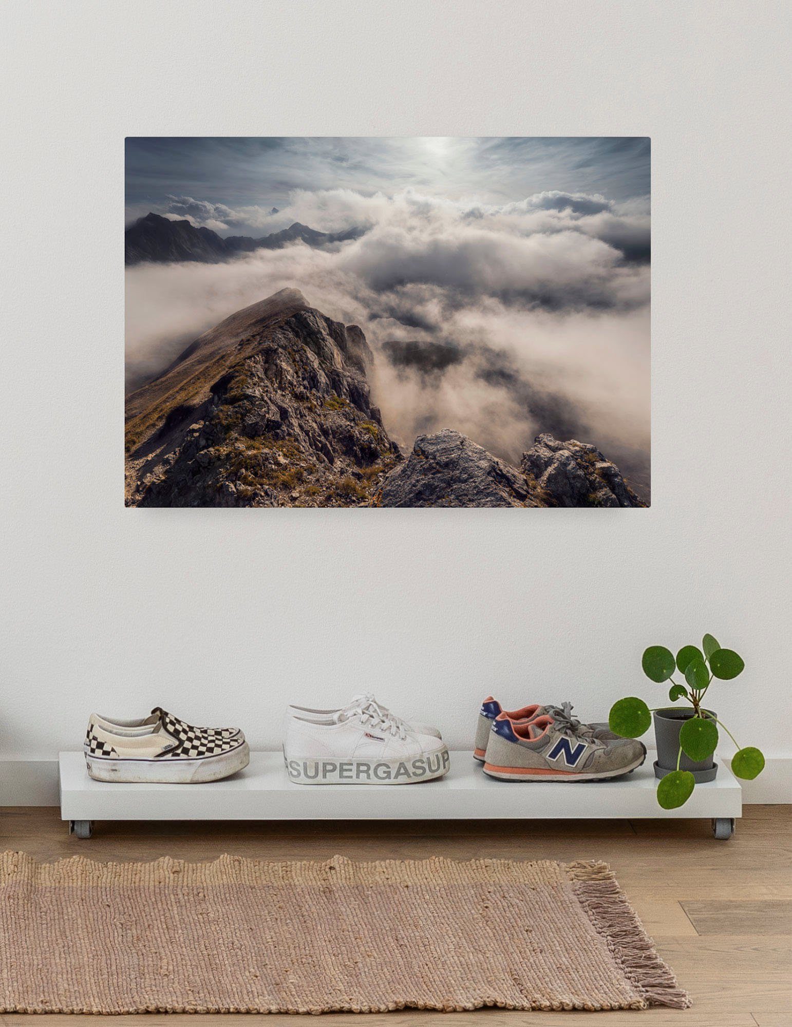 Komar Artprint op linnen Keilrahmenbild Sea of Fog Größe 60 x 40 cm (set)