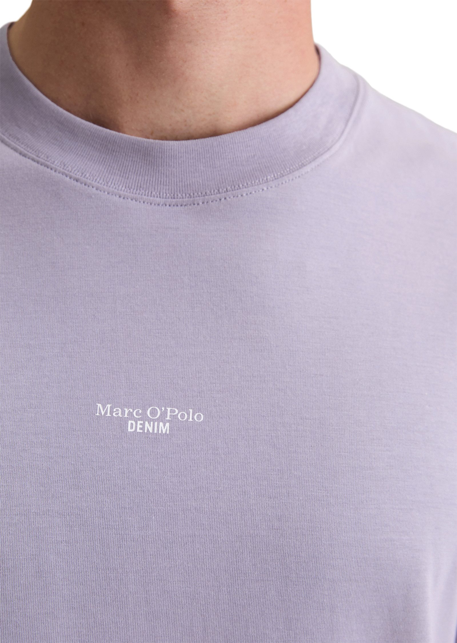 Marc O'Polo DENIM T-shirt Basic, relaxed, subtiele logo-print