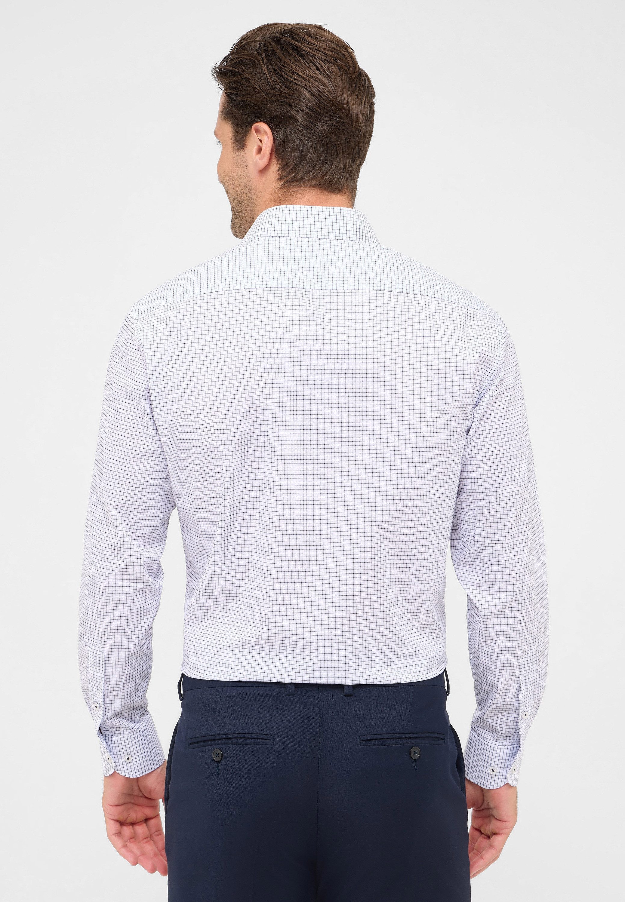 Eterna Overhemd met lange mouwen MODERN FIT NON IRON (strijkvrij)