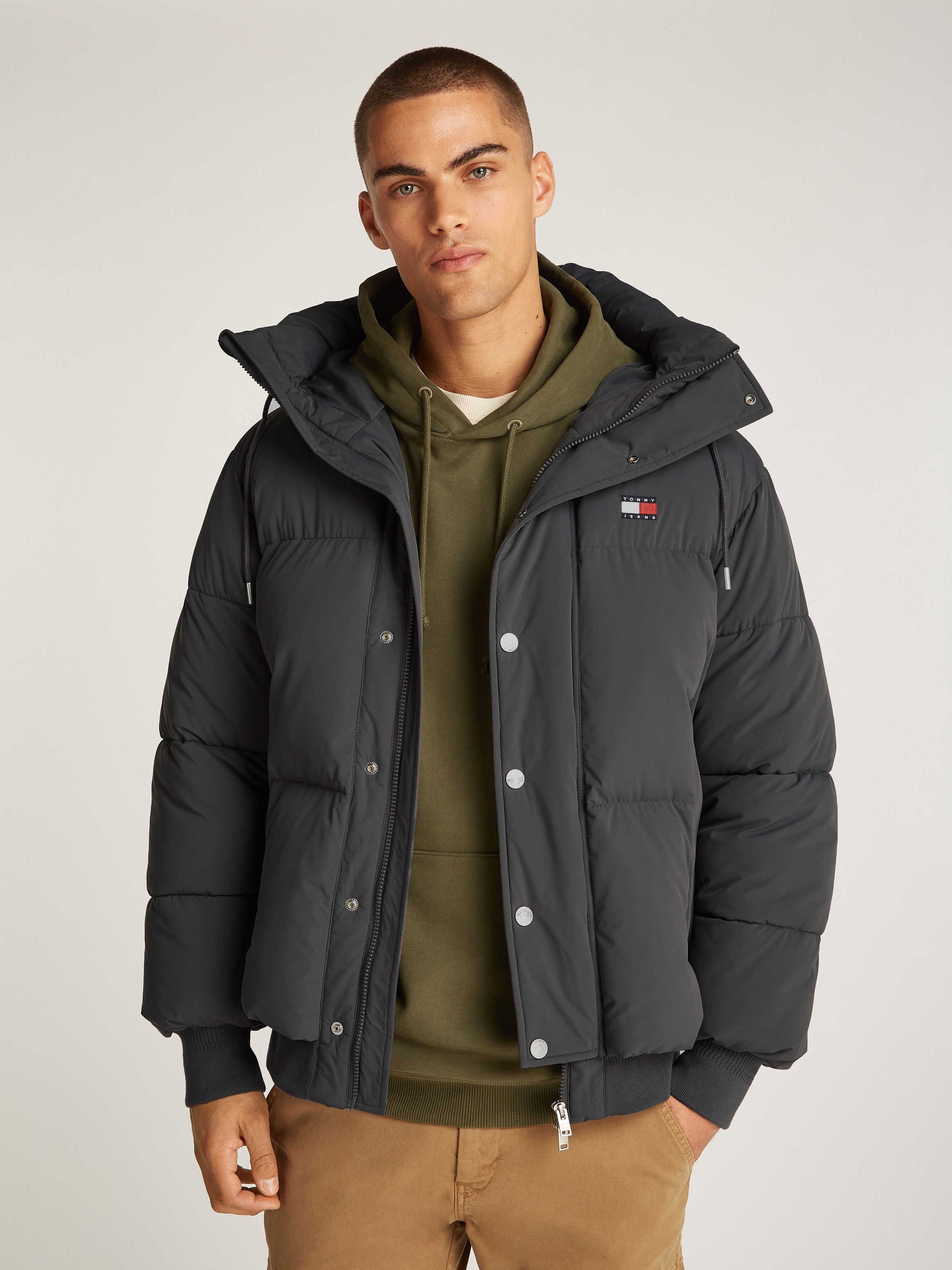 TOMMY JEANS Gewatteerde jas TJM BRANDED PUFFER JACKET EXT