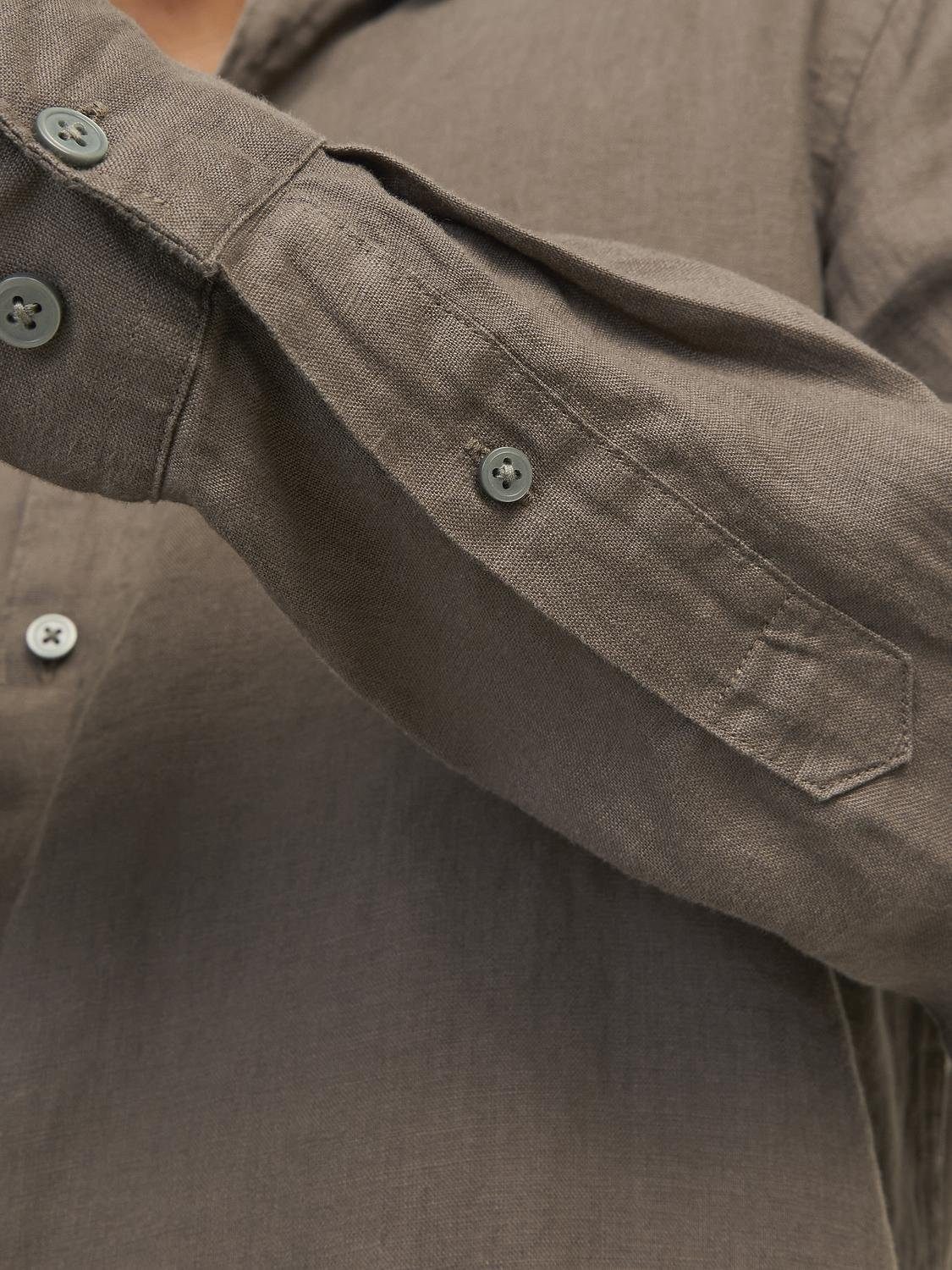 Jack & Jones Overhemd met lange mouwen JPRCCLAWRENCE LINEN SHIRT L/S SN