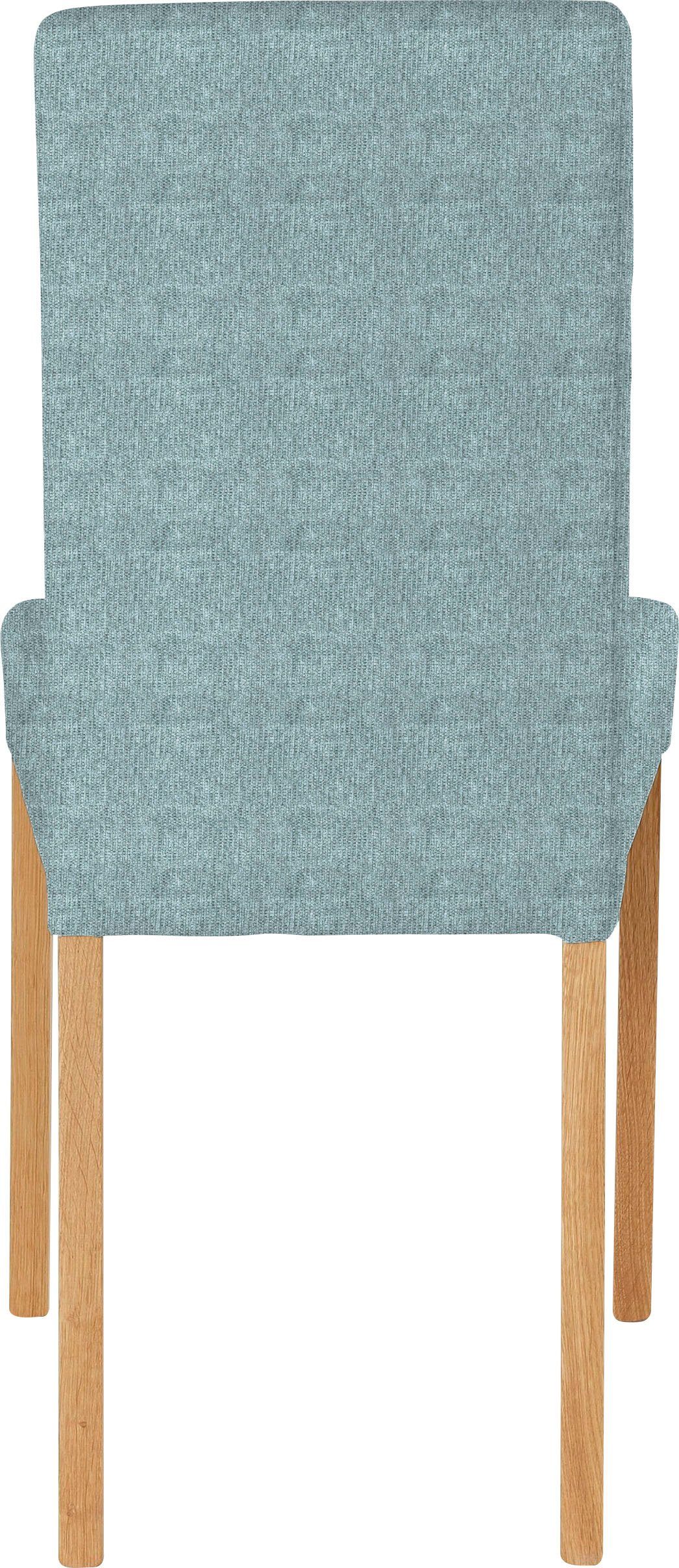 Home affaire Stoel met 4 poten Bologna Frame van massief hout (set)