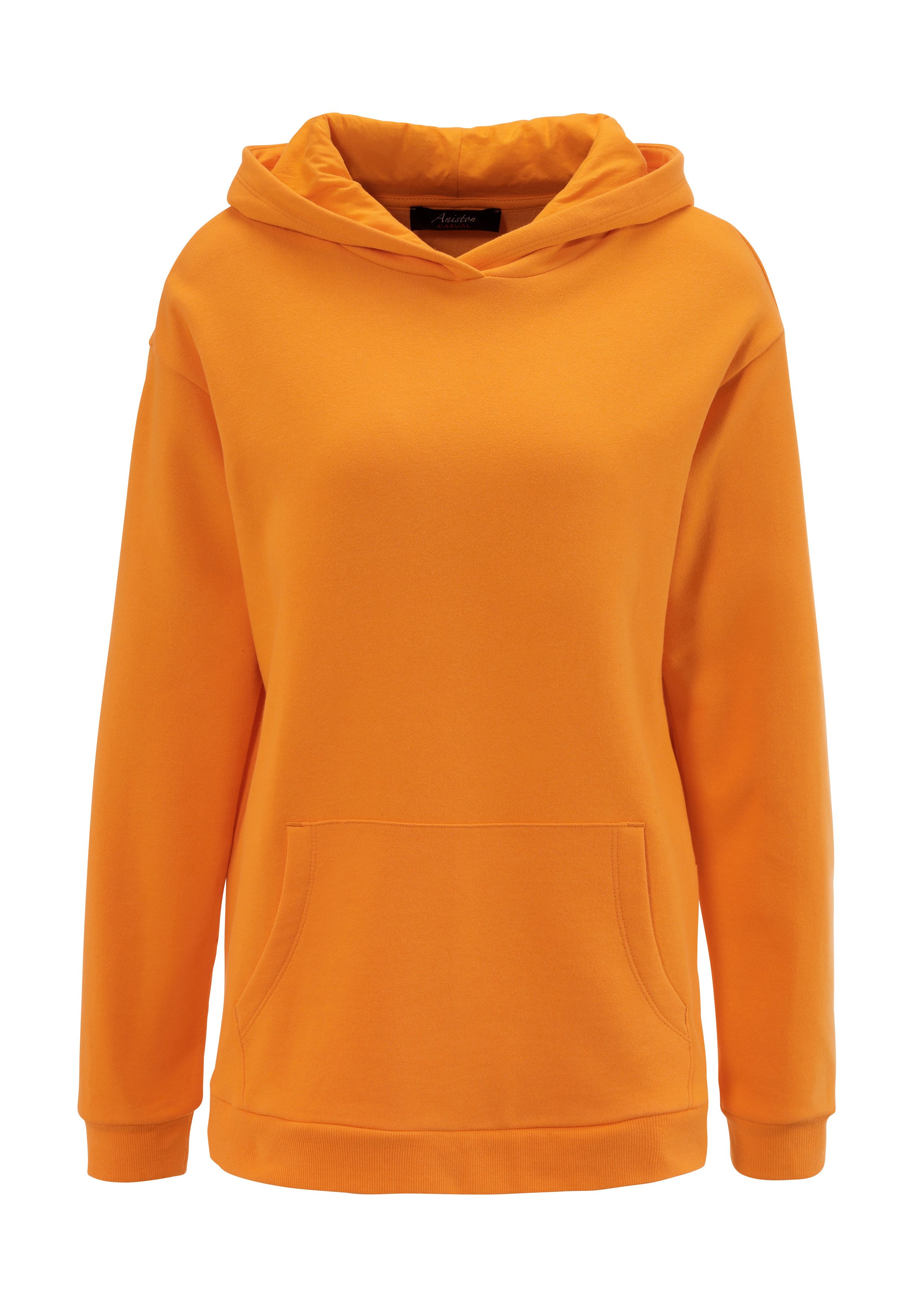 Aniston CASUAL Hoodie met smiley op de rug - nieuwe collectie