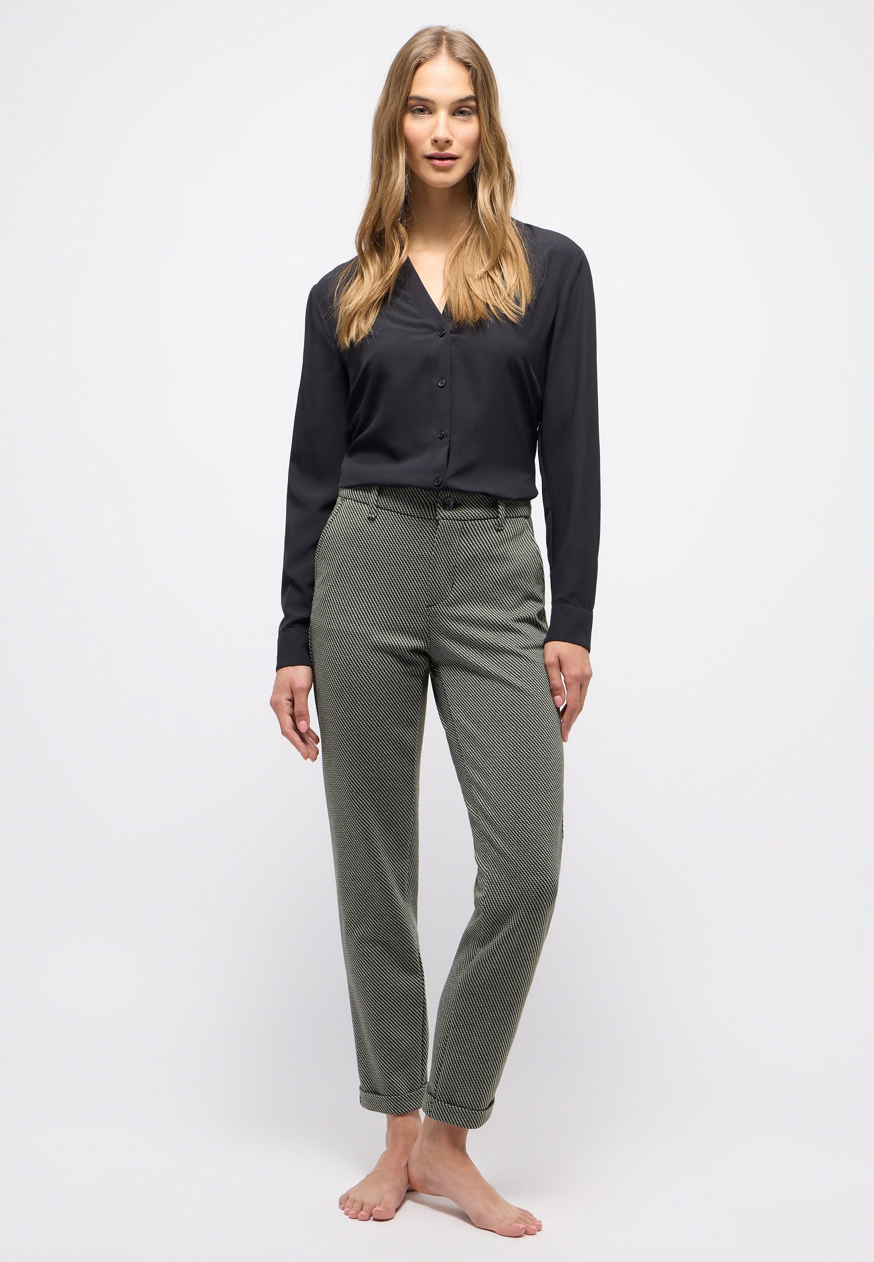 ANGELS Chino LOUISA CHINO met structuurpatroon