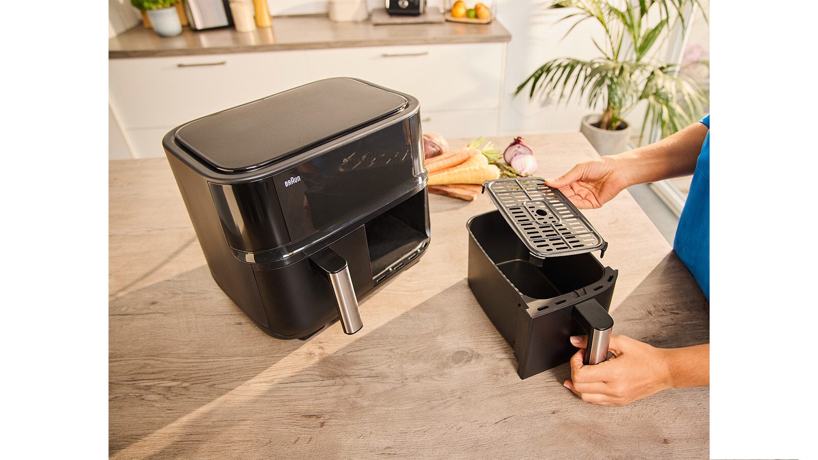 Braun Airfryer TwinCook TD 3030I BK