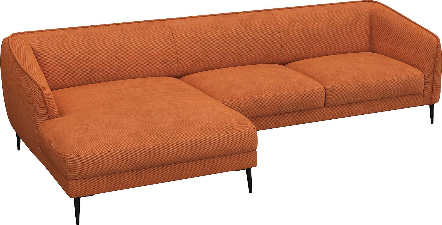 FLEXLUX Hoekbank Belle designbank, L-vorm, BxD 288x149 cm Scandinavisch design, in een sublieme verwerking
