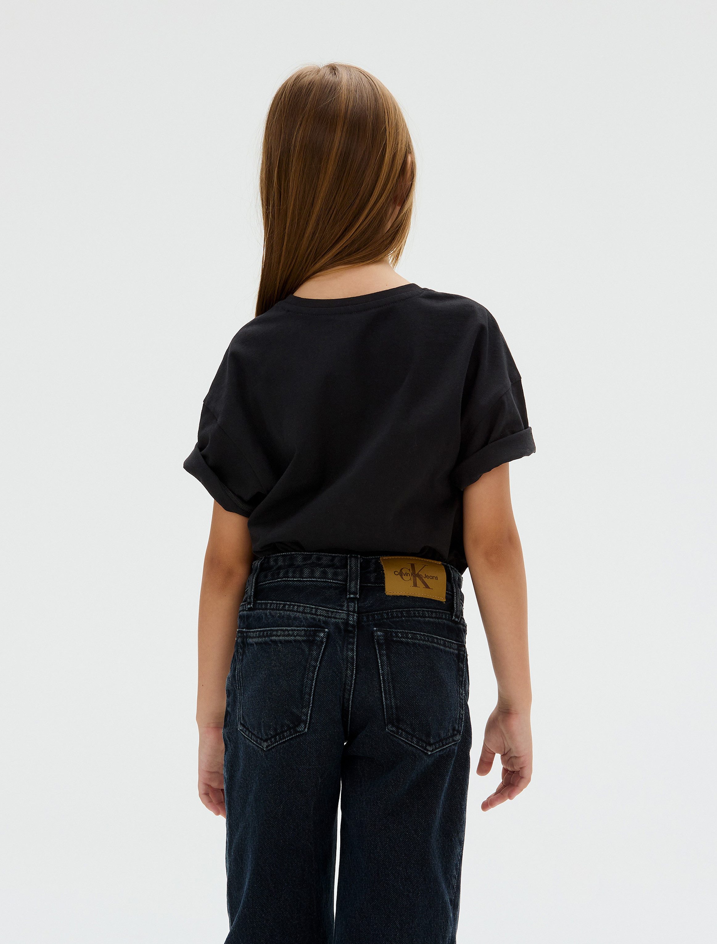 Calvin Klein T-shirt FILED IN MONOLOGO TEE voor kinderen tot 16 jaar, coole logo-print