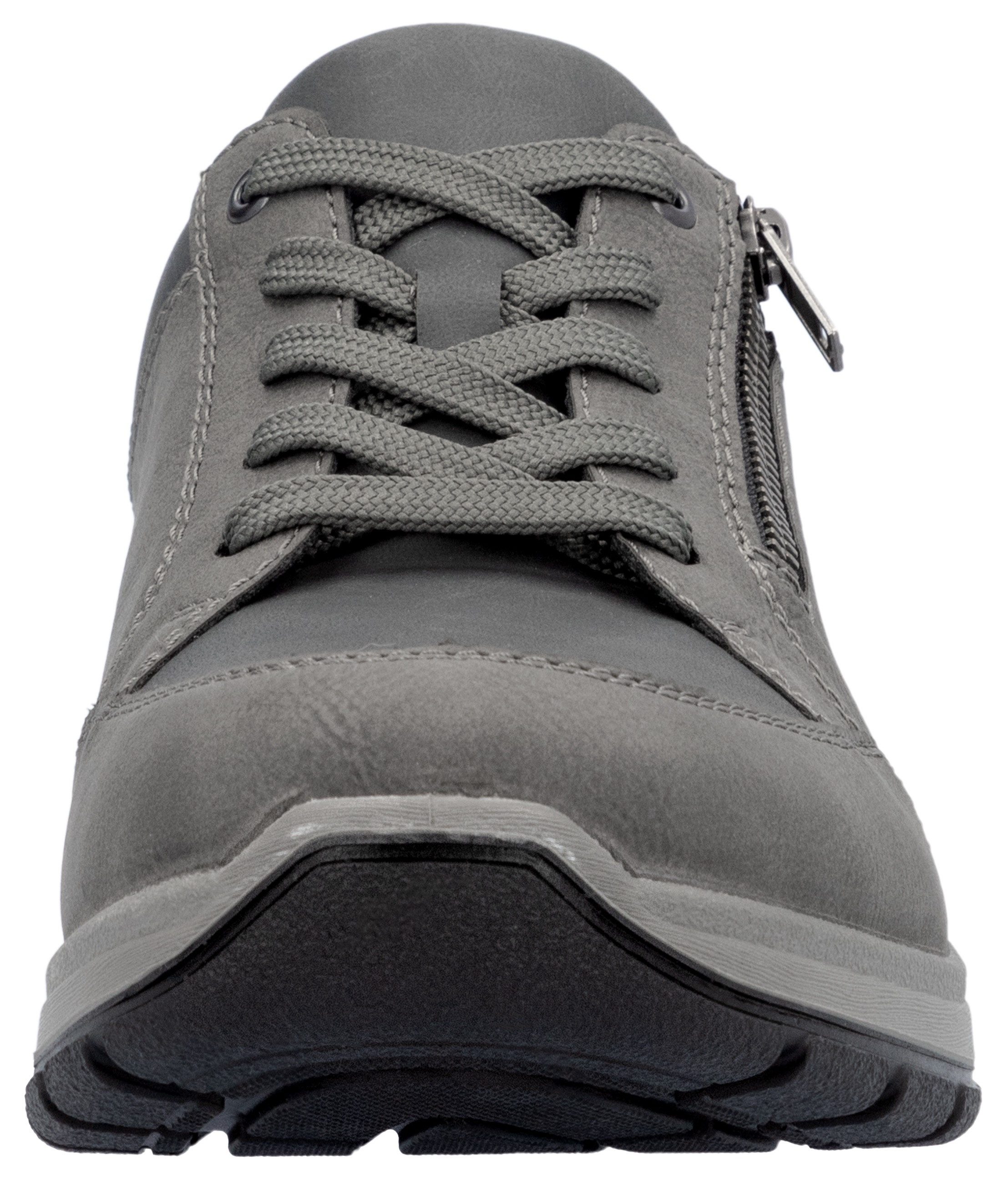 Rieker Sneakers , vrijetijdsschoen, halfschoen, veterschoen met gepolsterde schacht