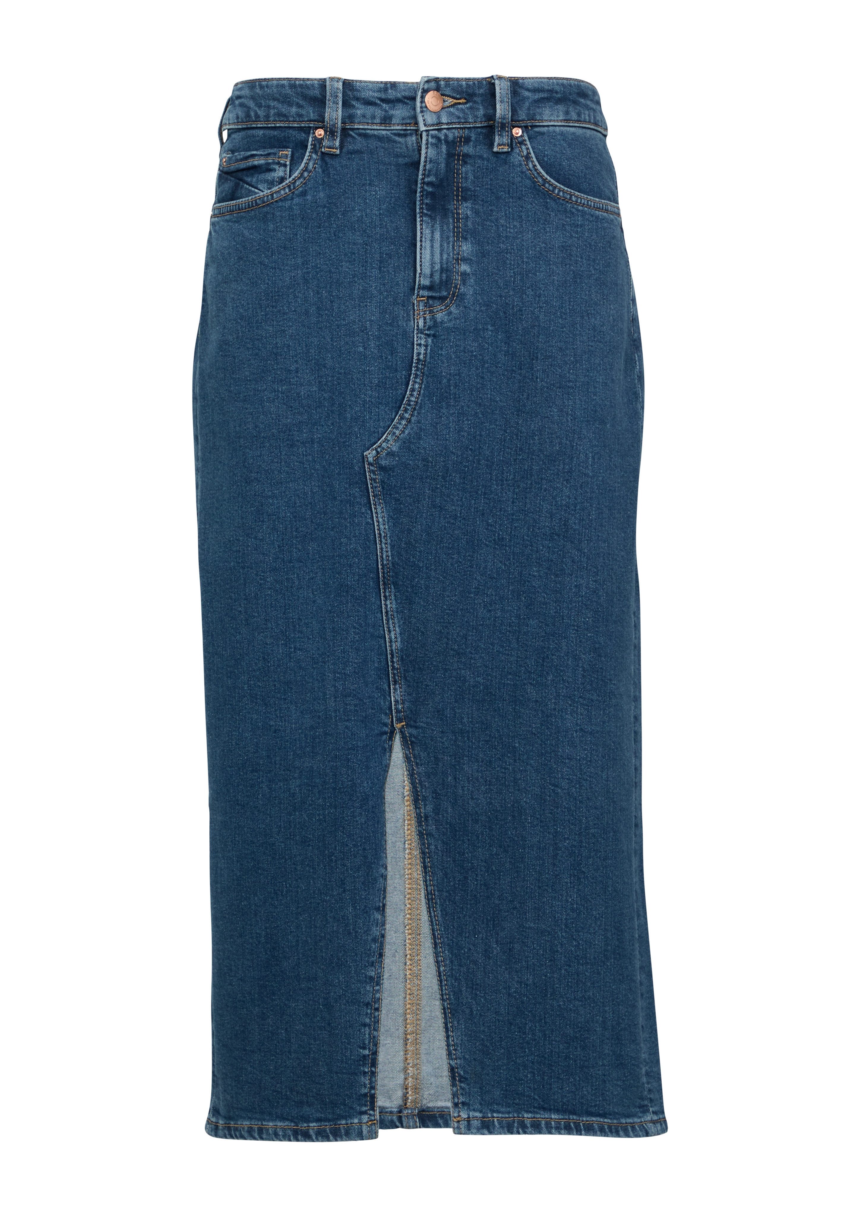 Q/S designed by Jeans rok met splitje