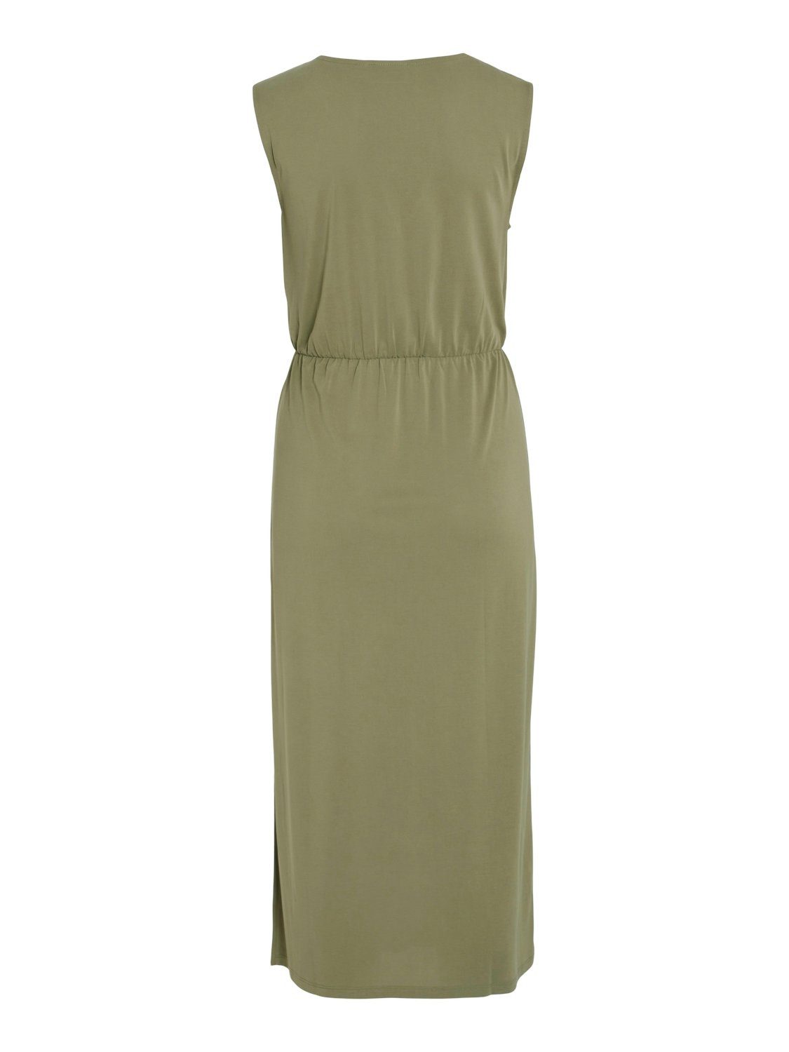 Vila Maxi-jurk VIMODALA V-NECK S/L MIDI DRESS - NOOS