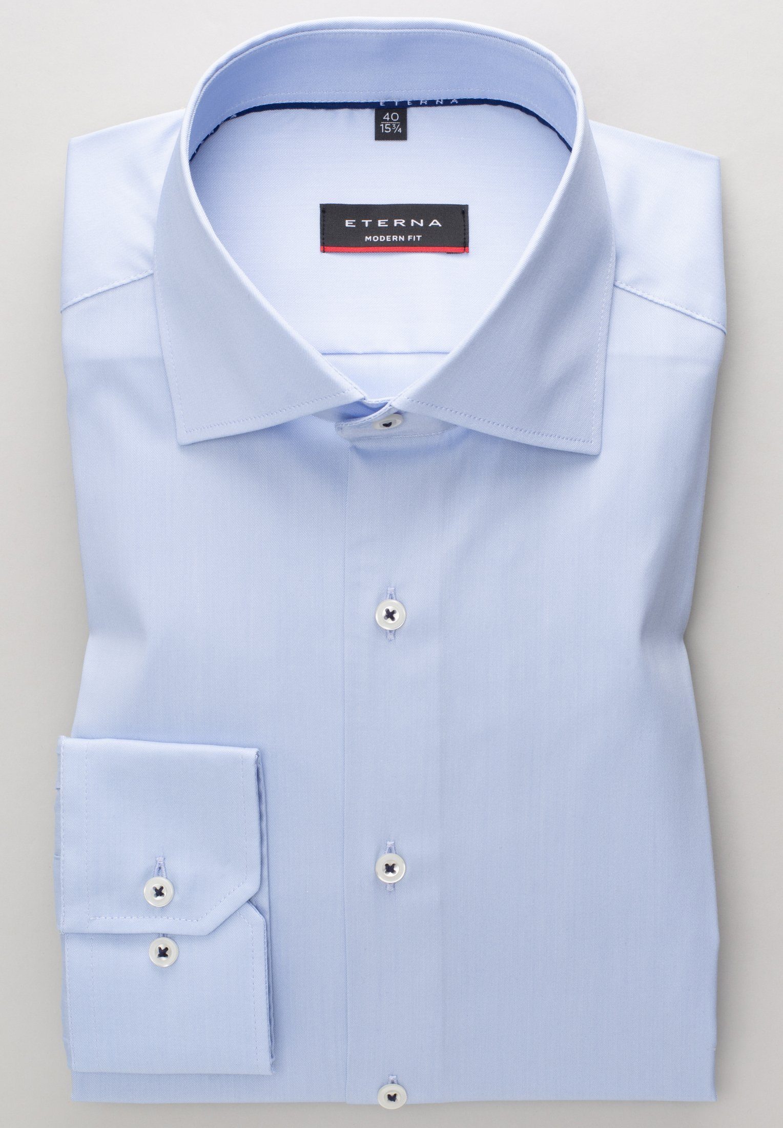 Eterna Overhemd met lange mouwen MODERN FIT EASY IRON (gemakkelijk te strijken)