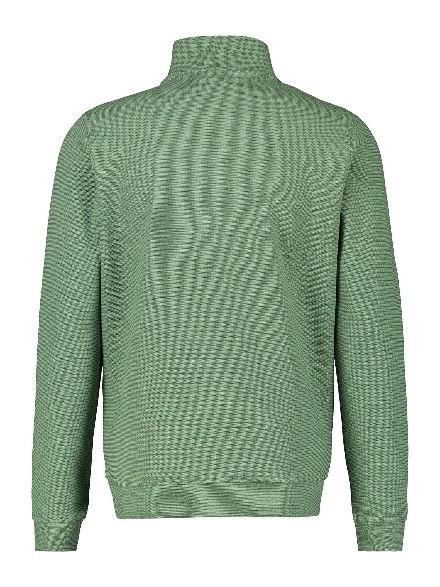 Lerros Sweatshirt LERROS brei troyer in structuurkwaliteit