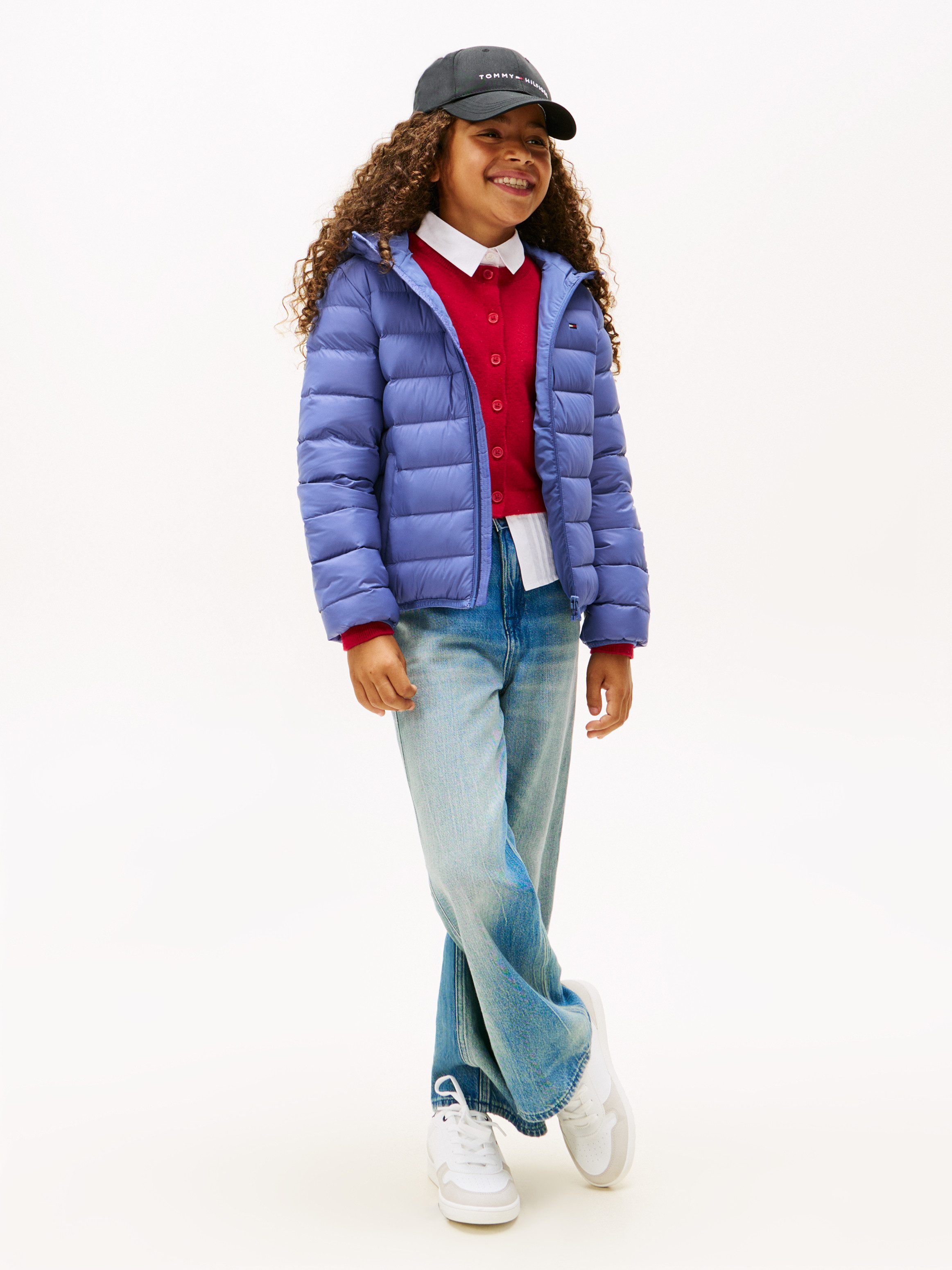 Tommy Hilfiger Gewatteerde jas U LIGHT DOWN HOODED JACKET