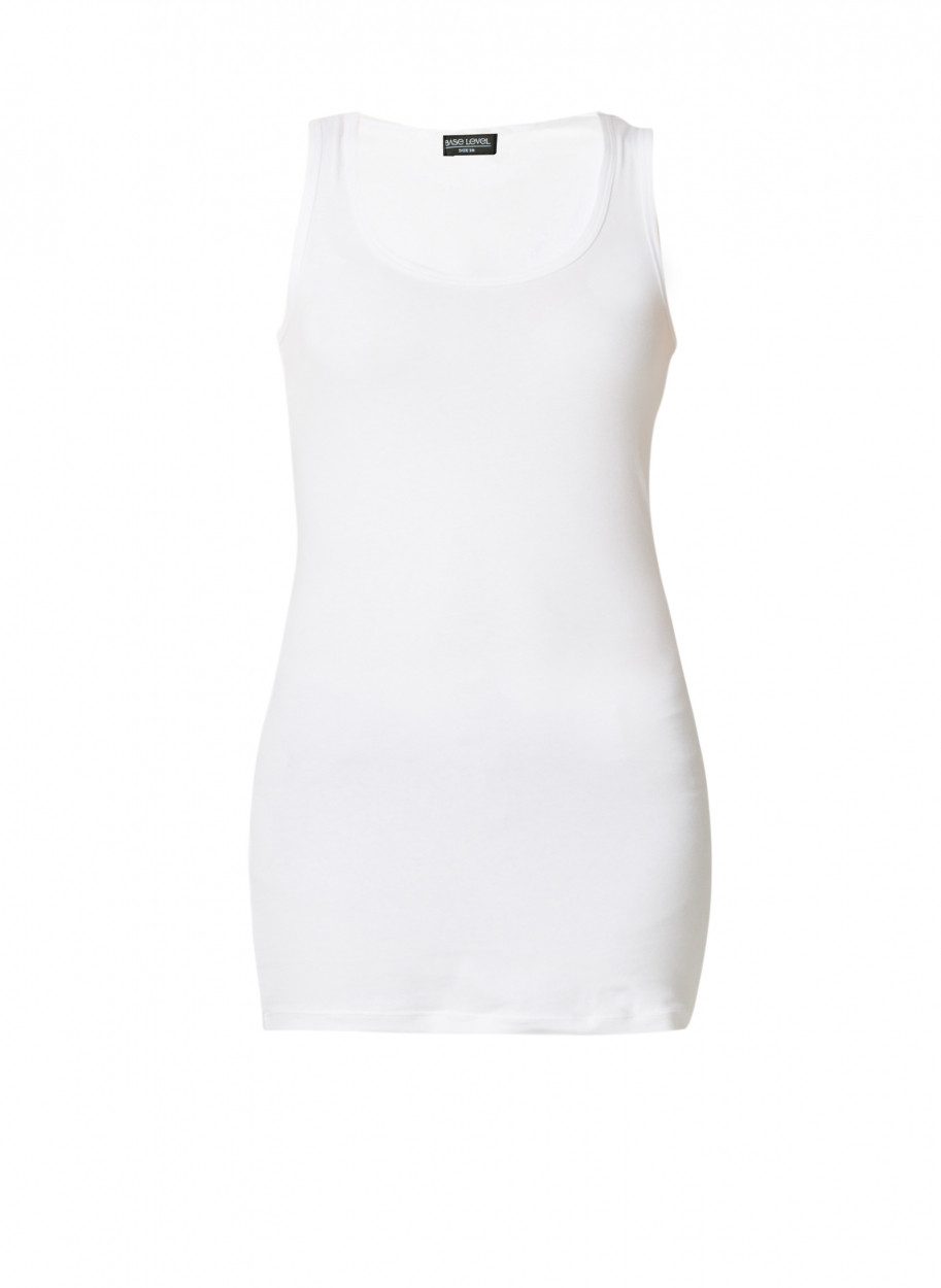 Base Level Curvy Lange top in grote maten