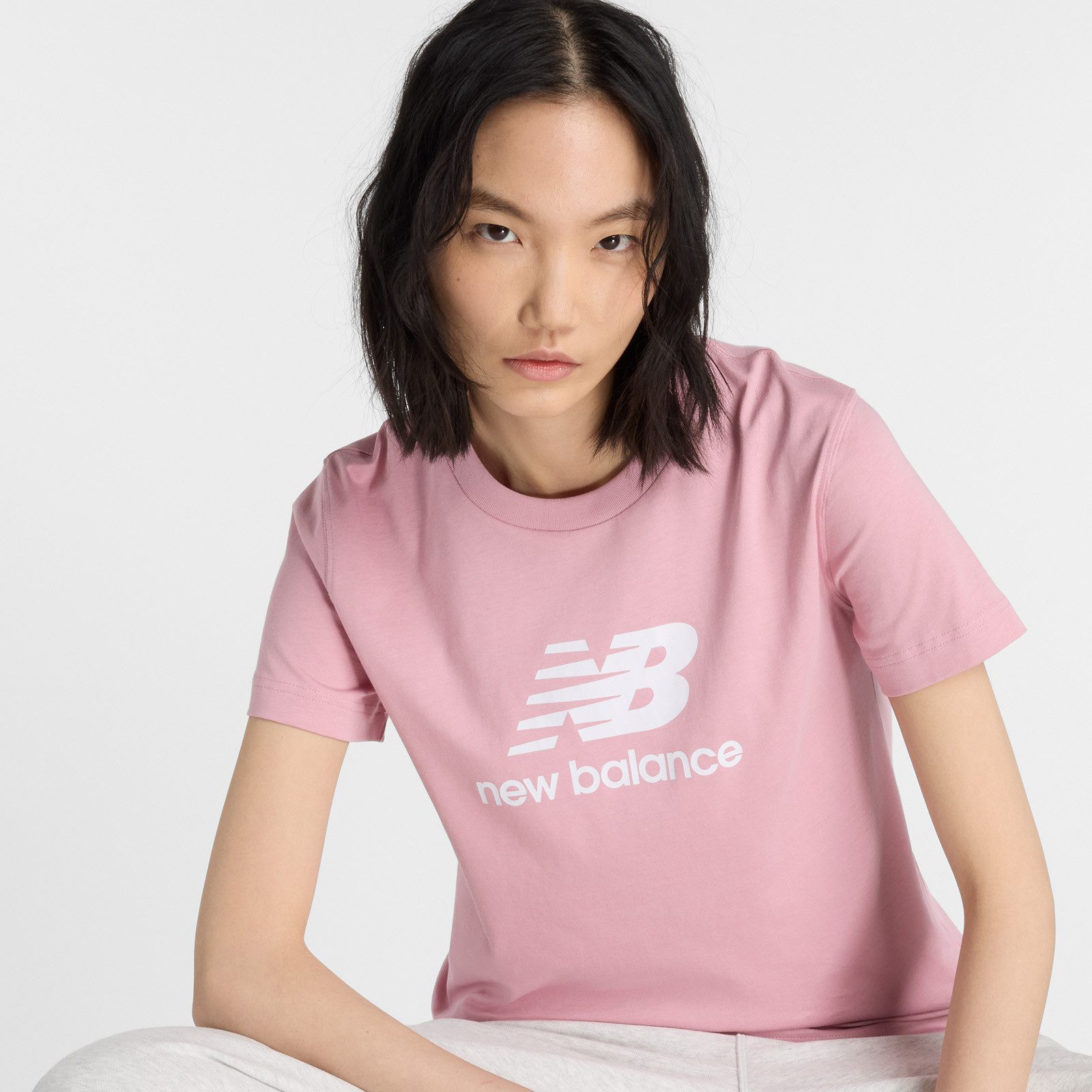 New Balance T-shirt SPORT ESSENTIALS JERSEY LOGO T-SHIRT