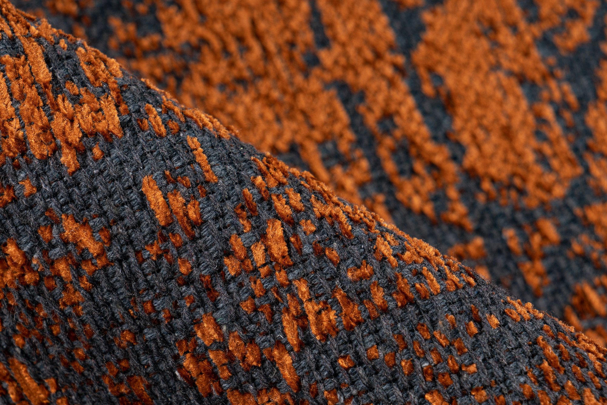 Kayoom Vloerkleed Kalea 225 Vlakweefsel tapijt met reliëfontwerp, used-look, moderne kleuren