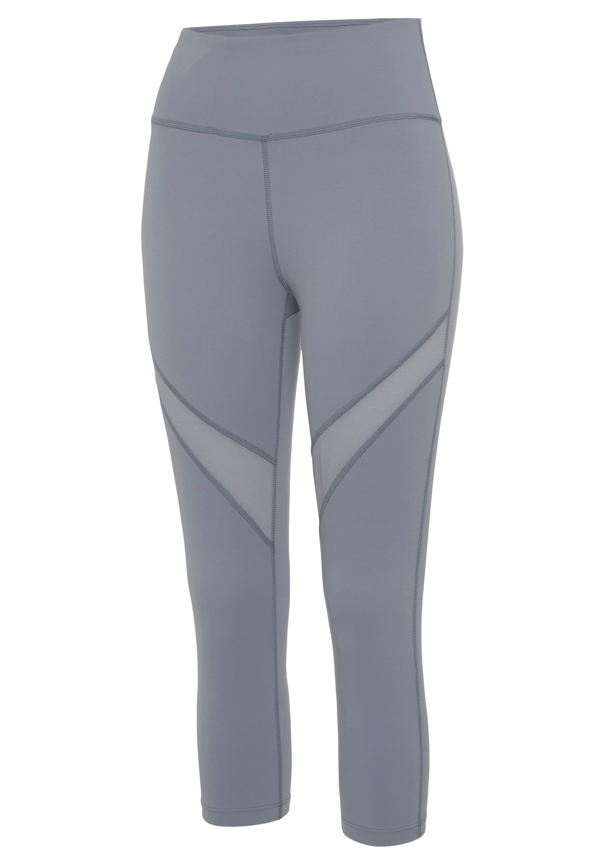active by Lascana Caprilegging met kleine rimpeling, loungewear