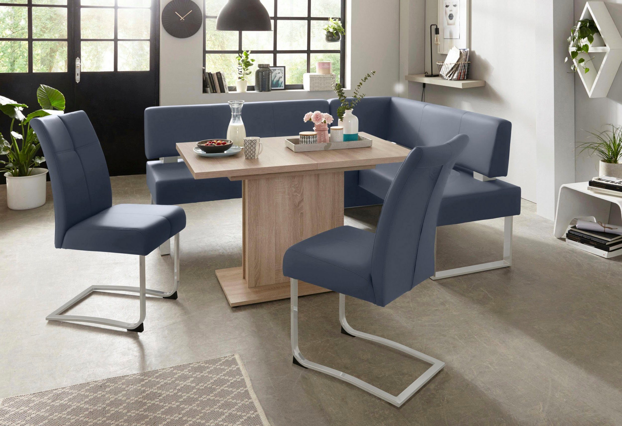 Home affaire Vrijdragende stoel RAB Bekleding in verschillende kwaliteiten, maximaal vermogen 120 kg (set, 2 stuks)