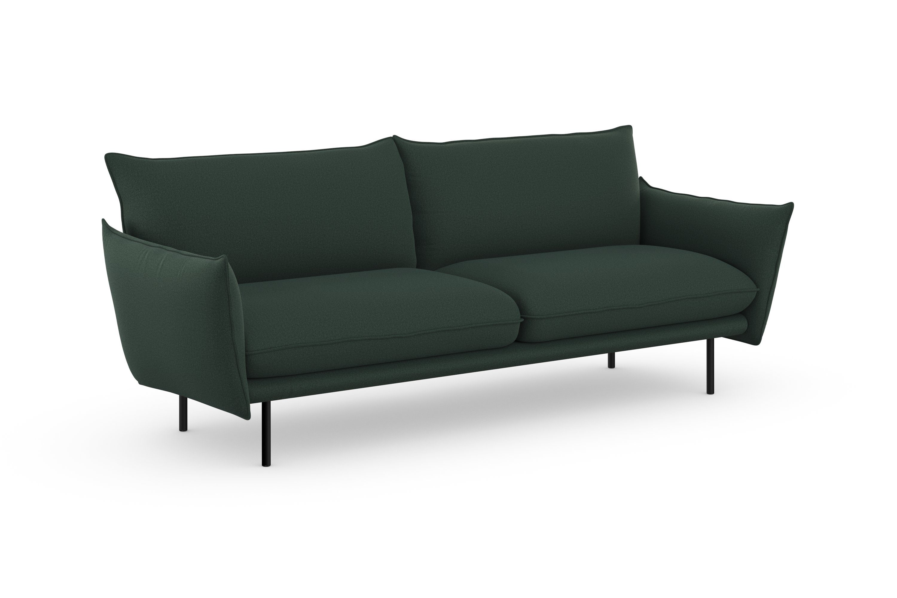 andas 3-zitsbank Stine Bijzonder design door kussen-look en opstaande naad, by Morten Georgsen