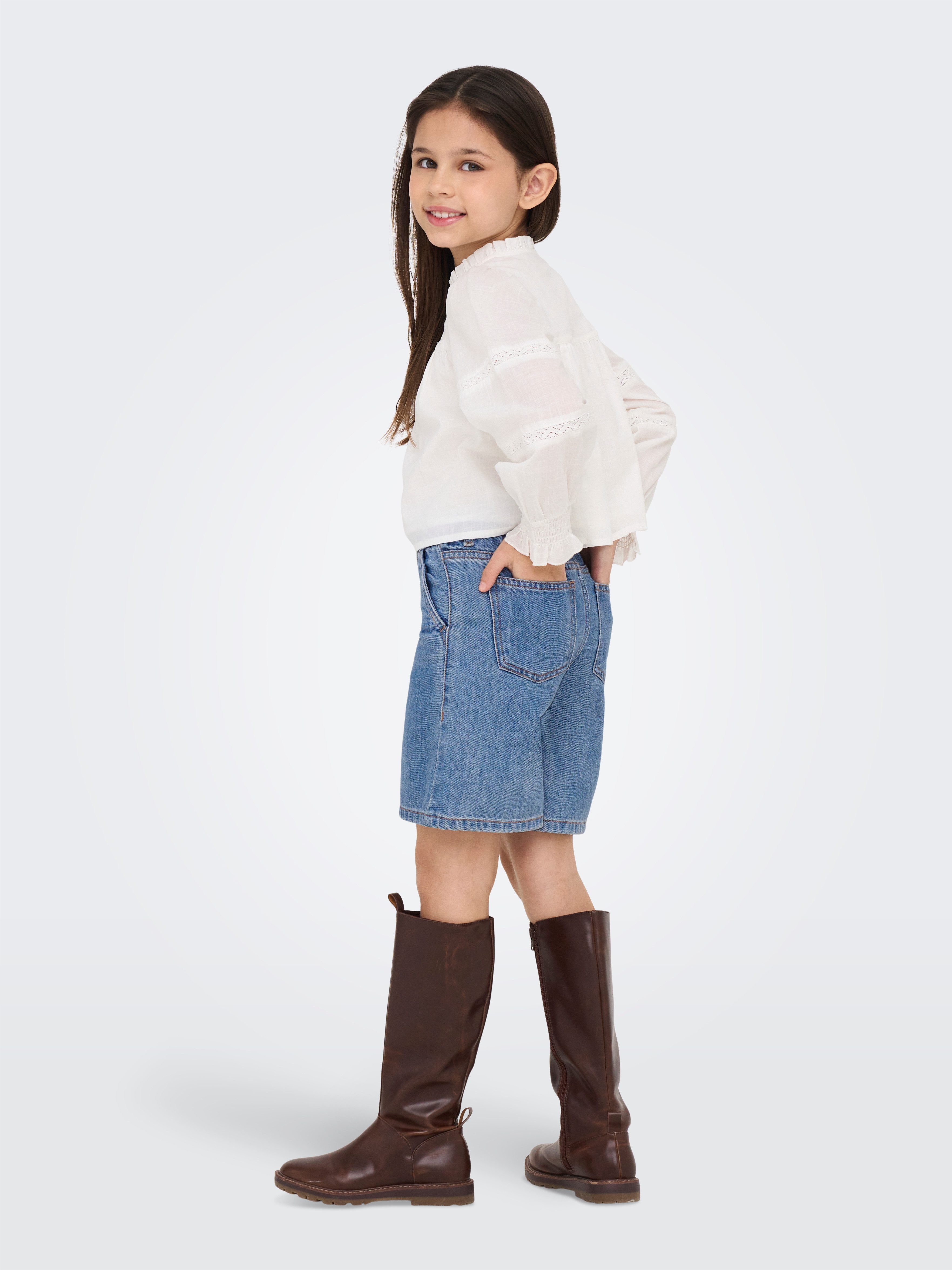 KIDS ONLY Jeansshort KOGCOMET WIDE LONG SHORTS DNM DIA NOOS
