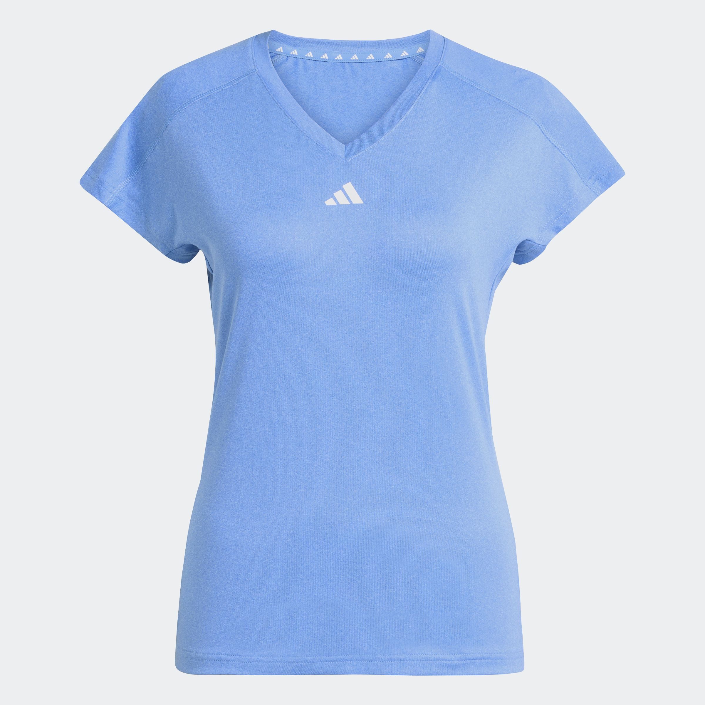 adidas Performance T-shirt TR-ES MIN T Trainingsshirt, vochtabsorberend met V-hals