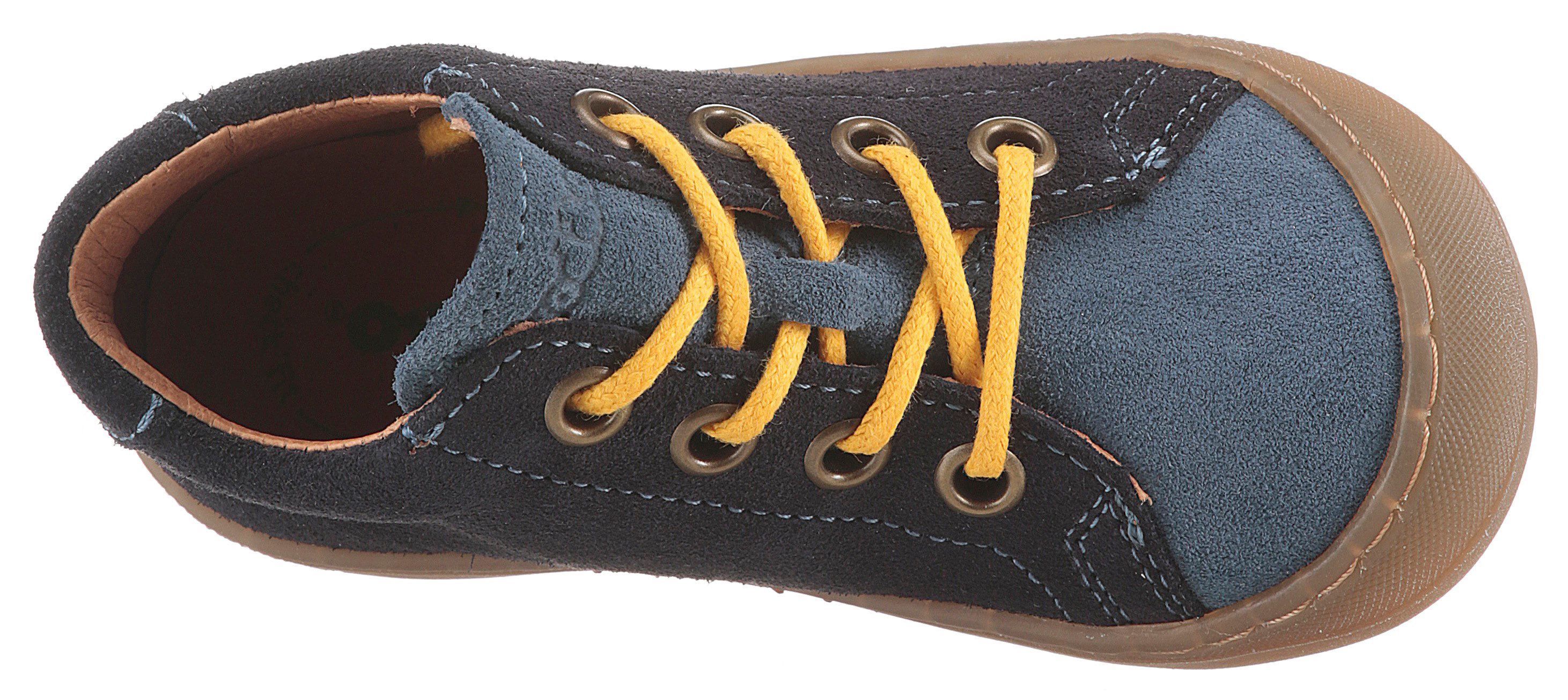 froddo® Babyschoentjes OLLI LACES Veterschoenen, babyschoen, blote voeten schoen met leren binnenvoering