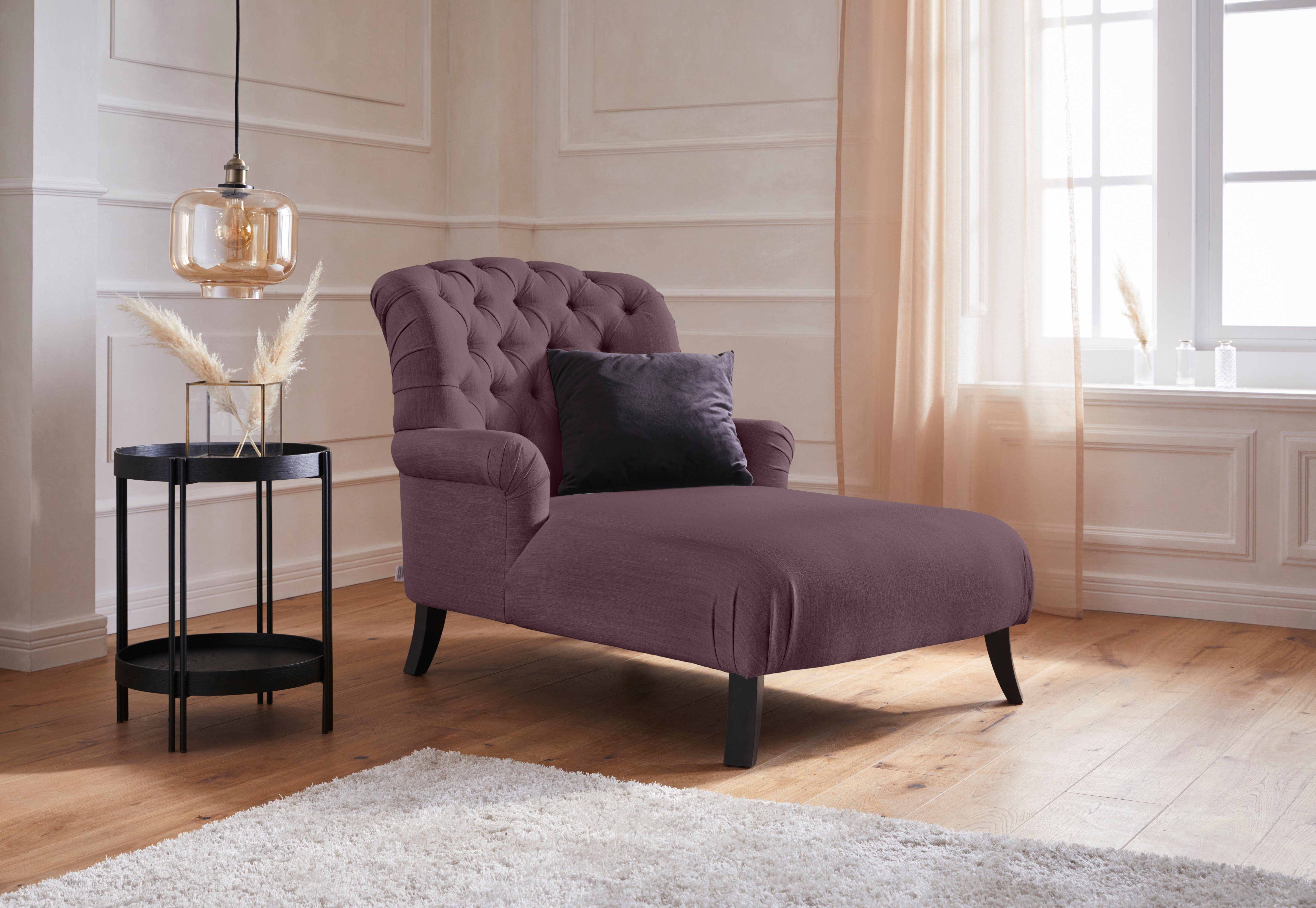 Guido Maria Kretschmer Home&Living Loveseat Amiens fauteuil loungefauteuil met prachtige capitonnage achter