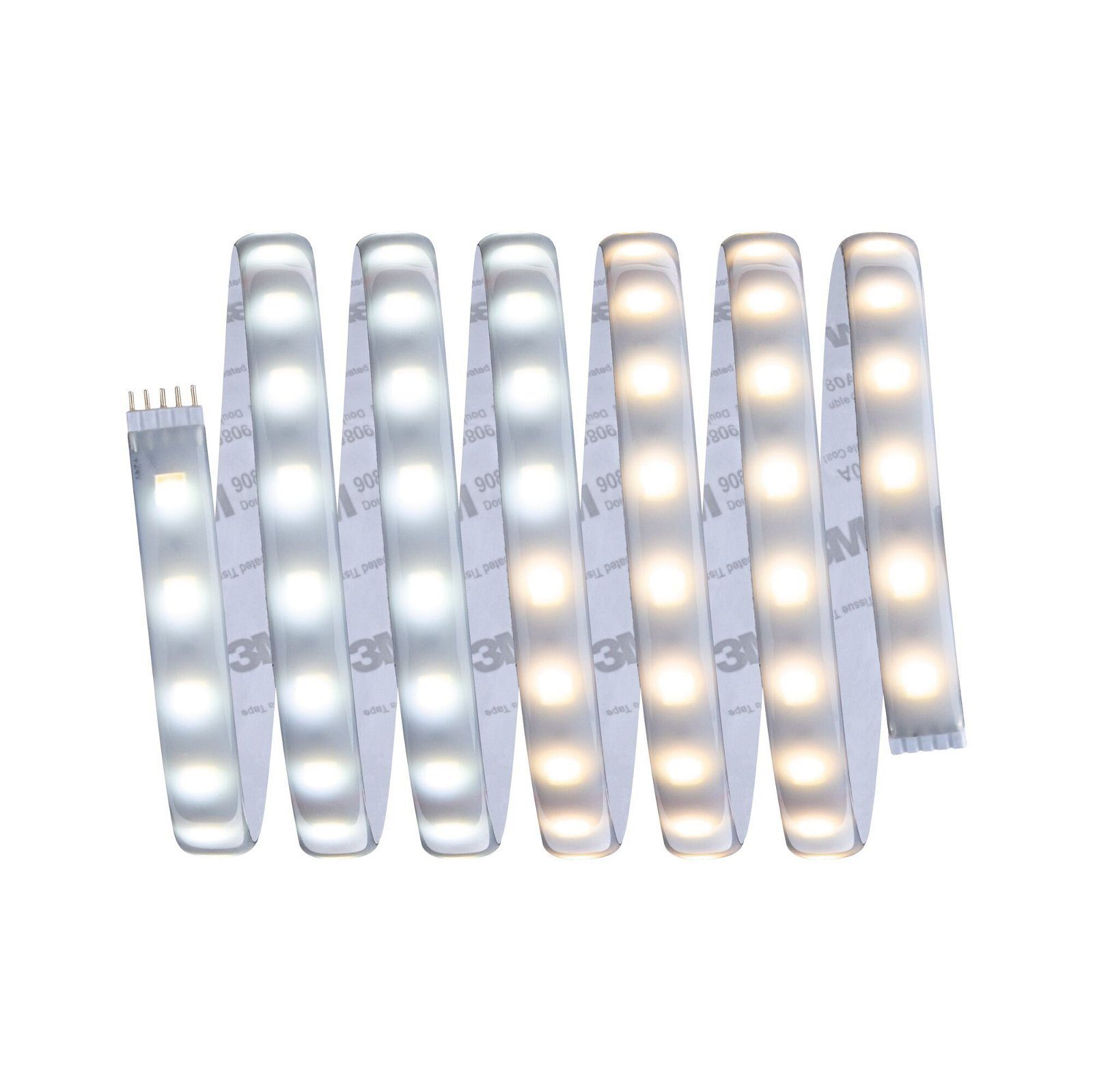 Paulmann Led-strepen MaxLED 500 Strip 2,5m Cover 2700K-6500K 16W 24V zilverkleur Kunststof (1 stuk)