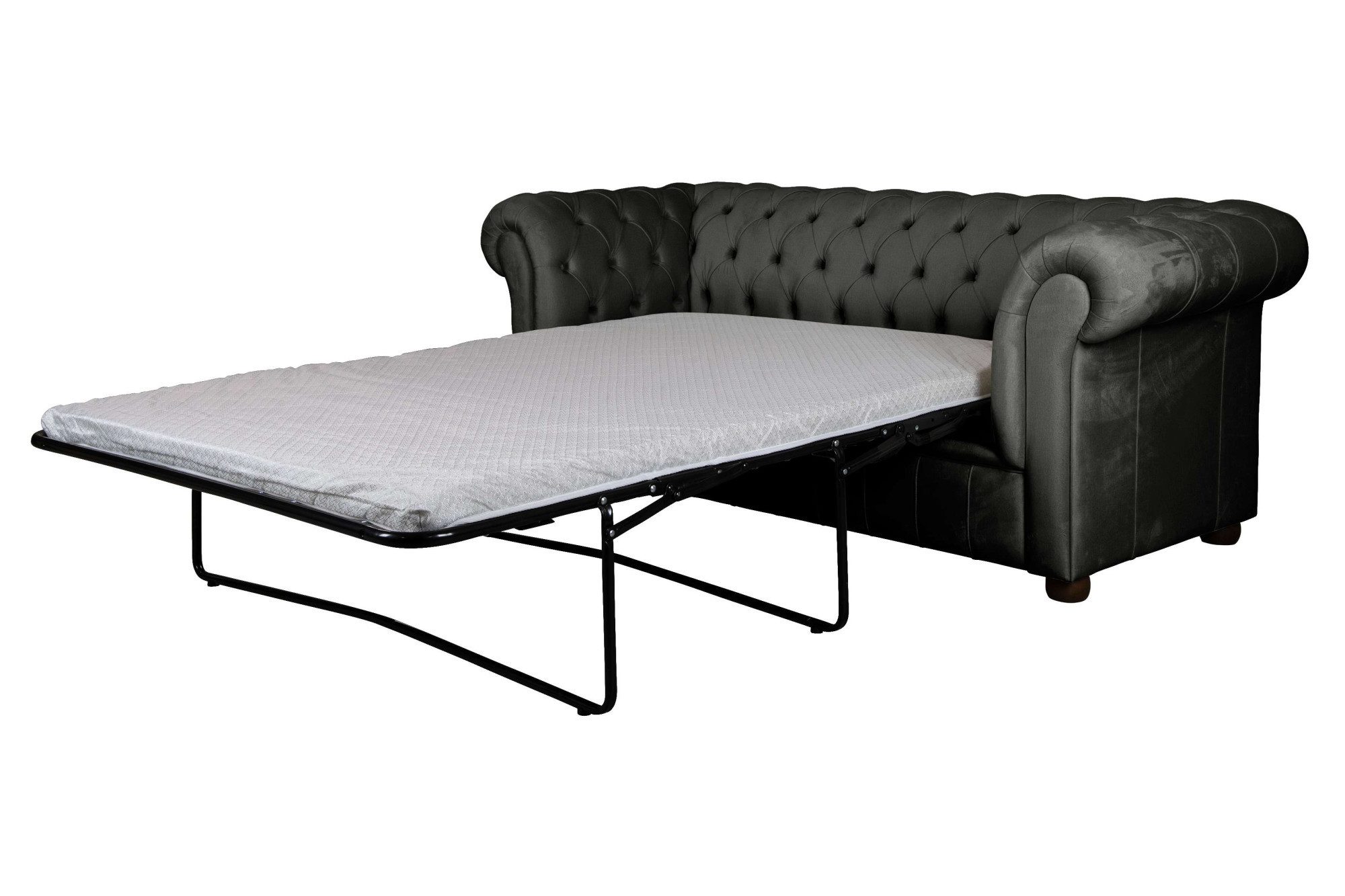 Home affaire 3-zitsbank CHARENTE, optionele slaapbank, Chesterfield-sofa, bedfunctie met edele knoopbevestiging en typische armleuningen, b/d/h 198/89/74 cm