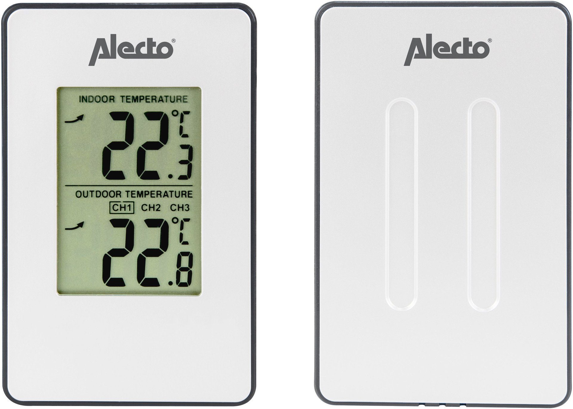 Alecto Radiografisch weerstation WS-1050 weerstation met radiosignaal-buitensensor