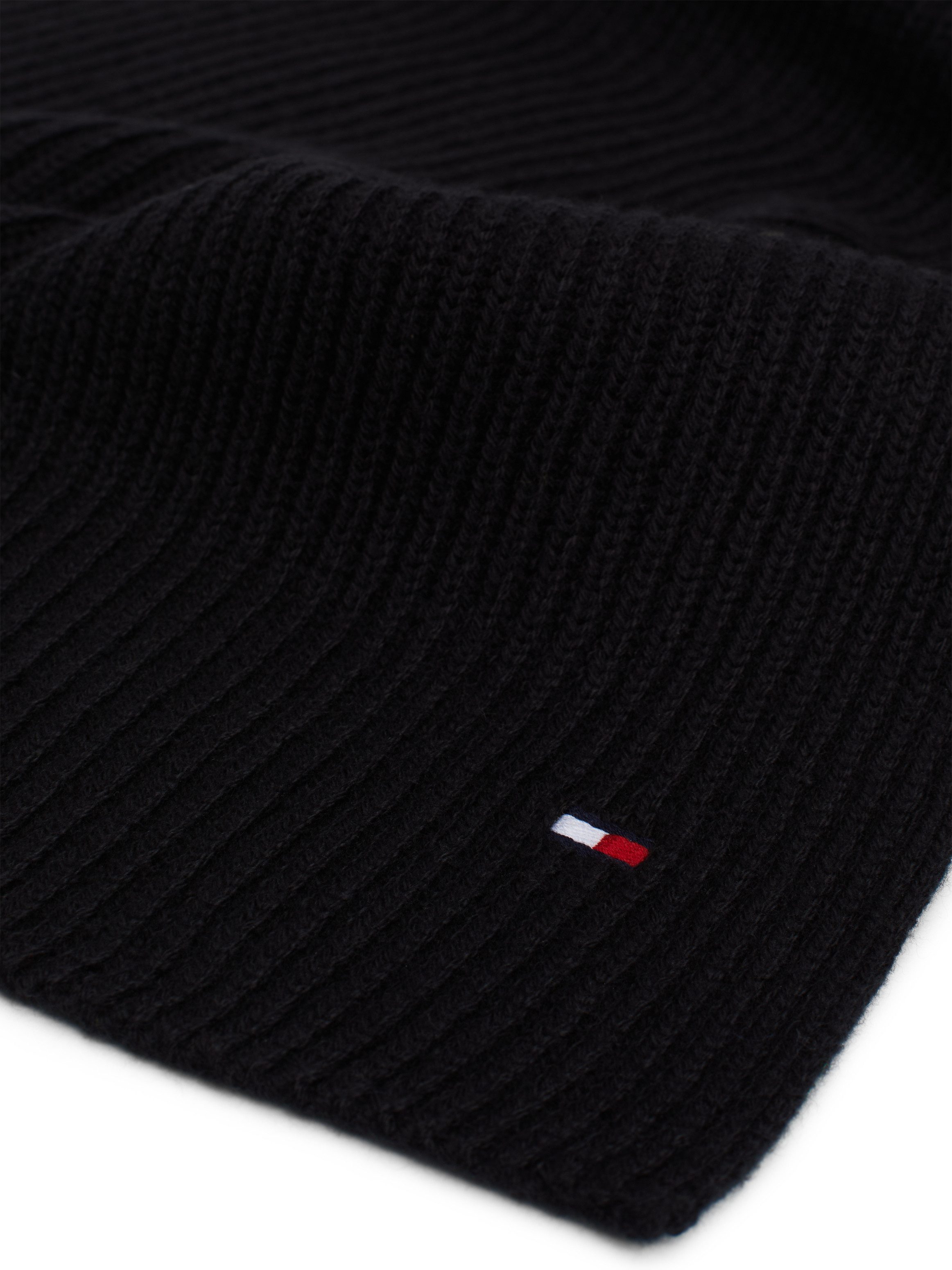Tommy Hilfiger Gebreide sjaal TH FLAG PIMA COTTON CASH SCARF