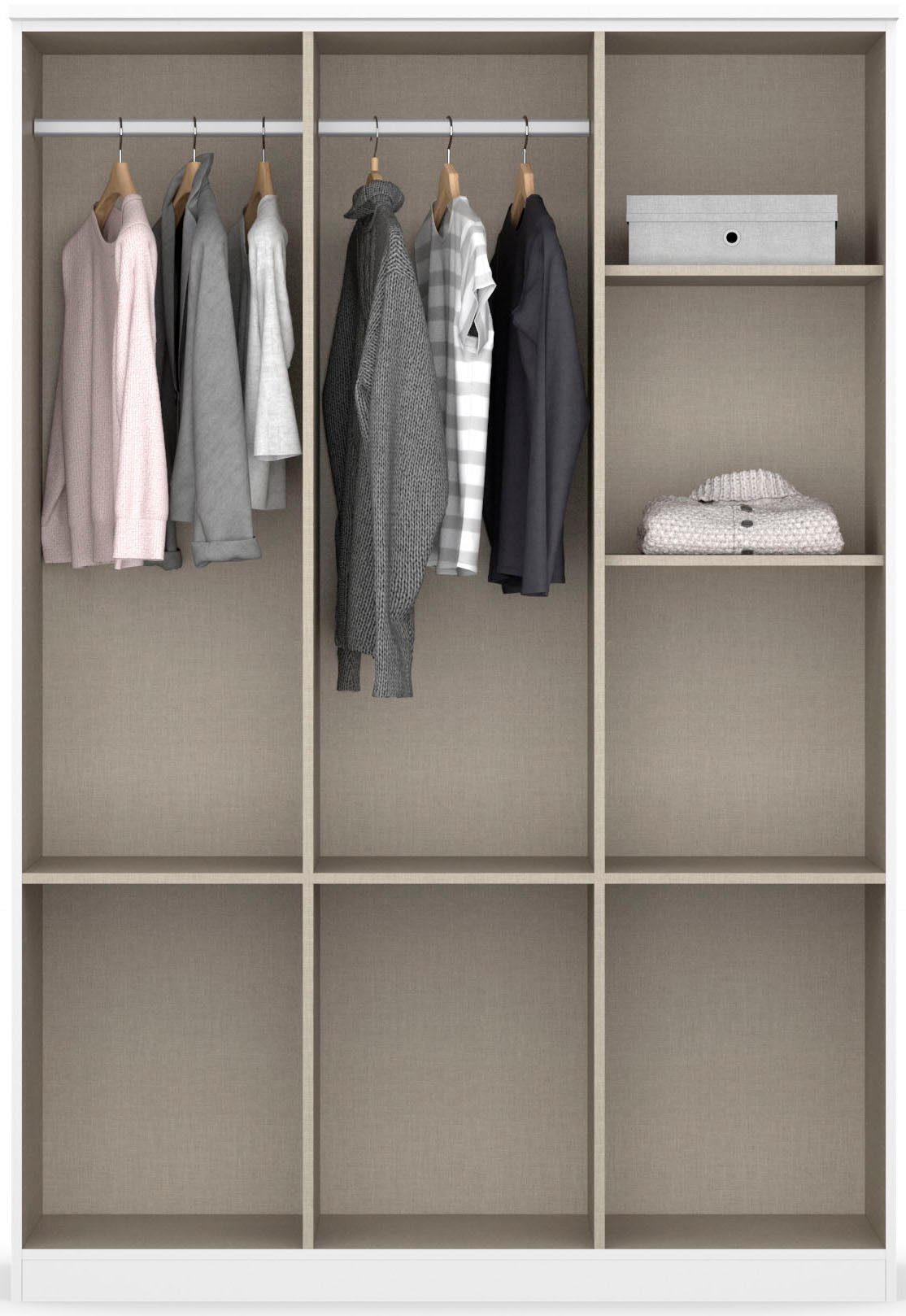 rauch Kledingkast kast garderobe plafondhoge kast BREMEN