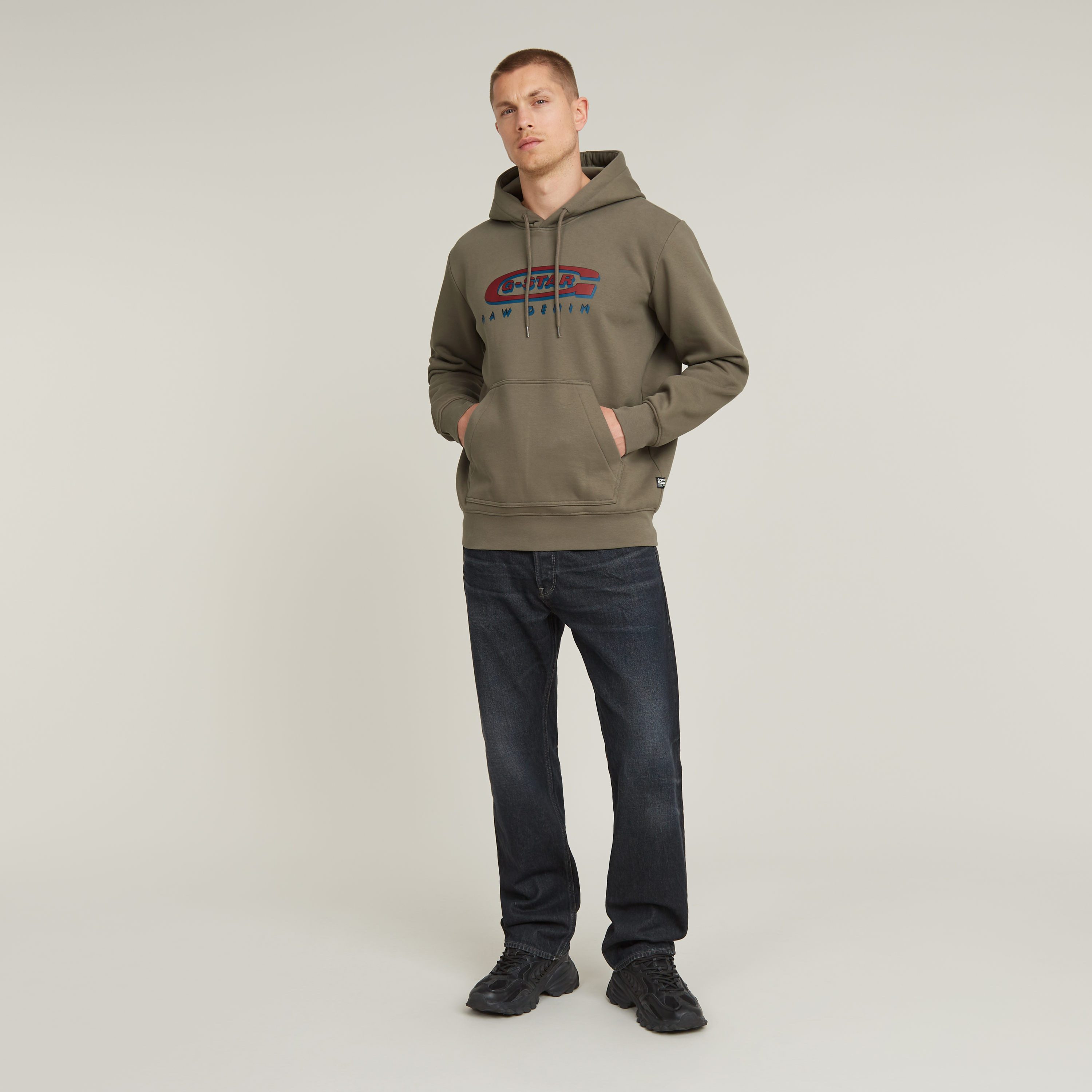 G-Star RAW Hoodie Old Skool Logo