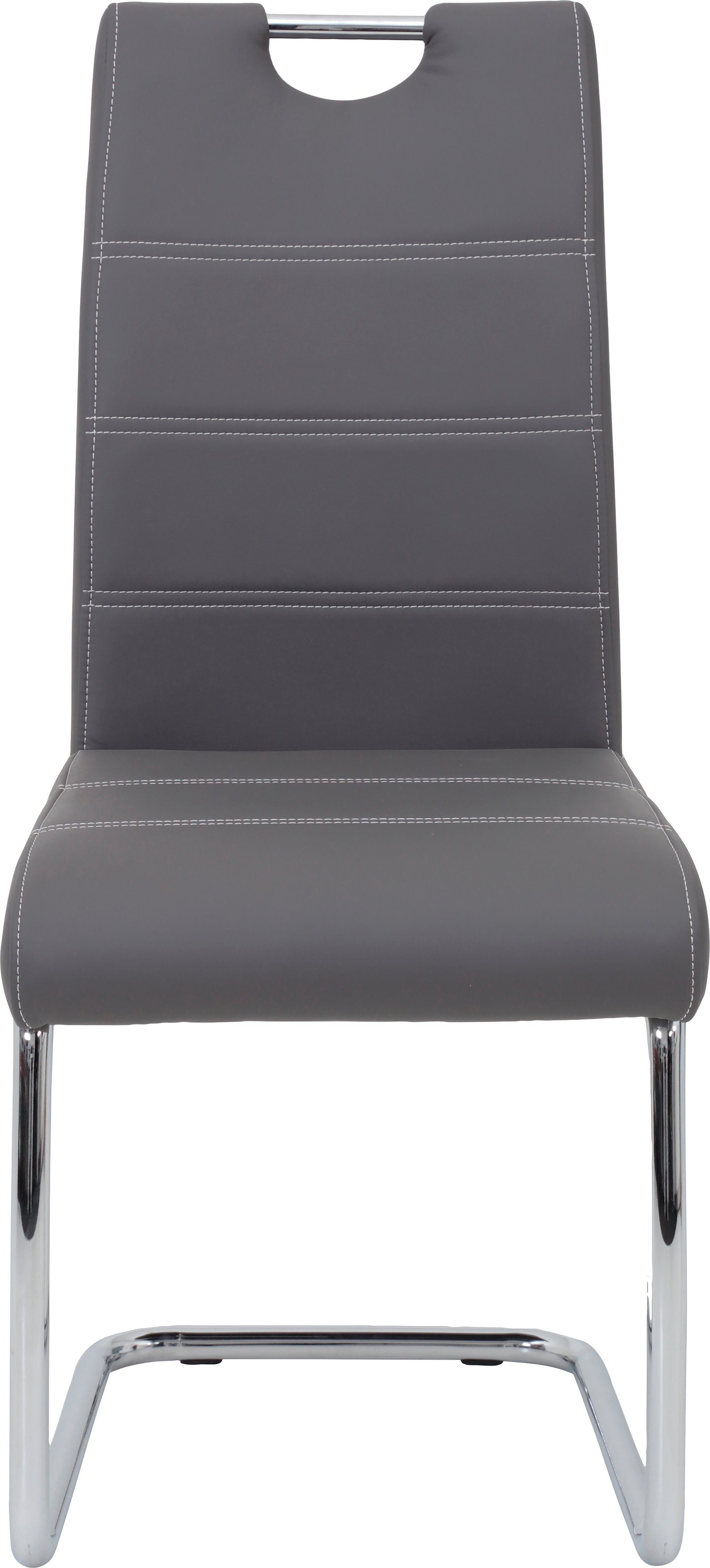 HELA Vrijdragende stoel Flora, eetkamerstoelen Vrijdragende stoel set: 1, 2 of 4 stuks, hoog zitcomfort