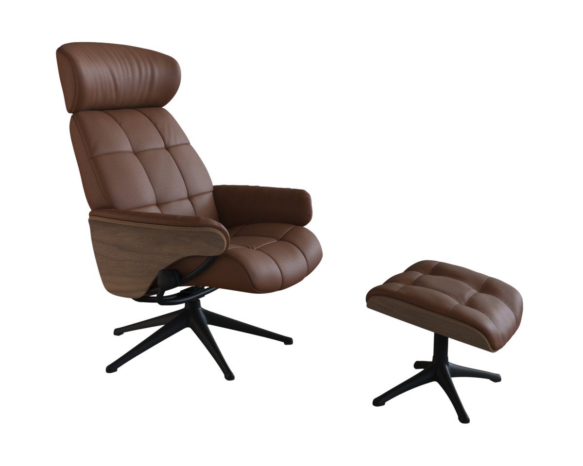 FLEXLUX Relaxfauteuil Skagen functionele stoel, gestoffeerde stoel, armleuning, TV-fauteuil